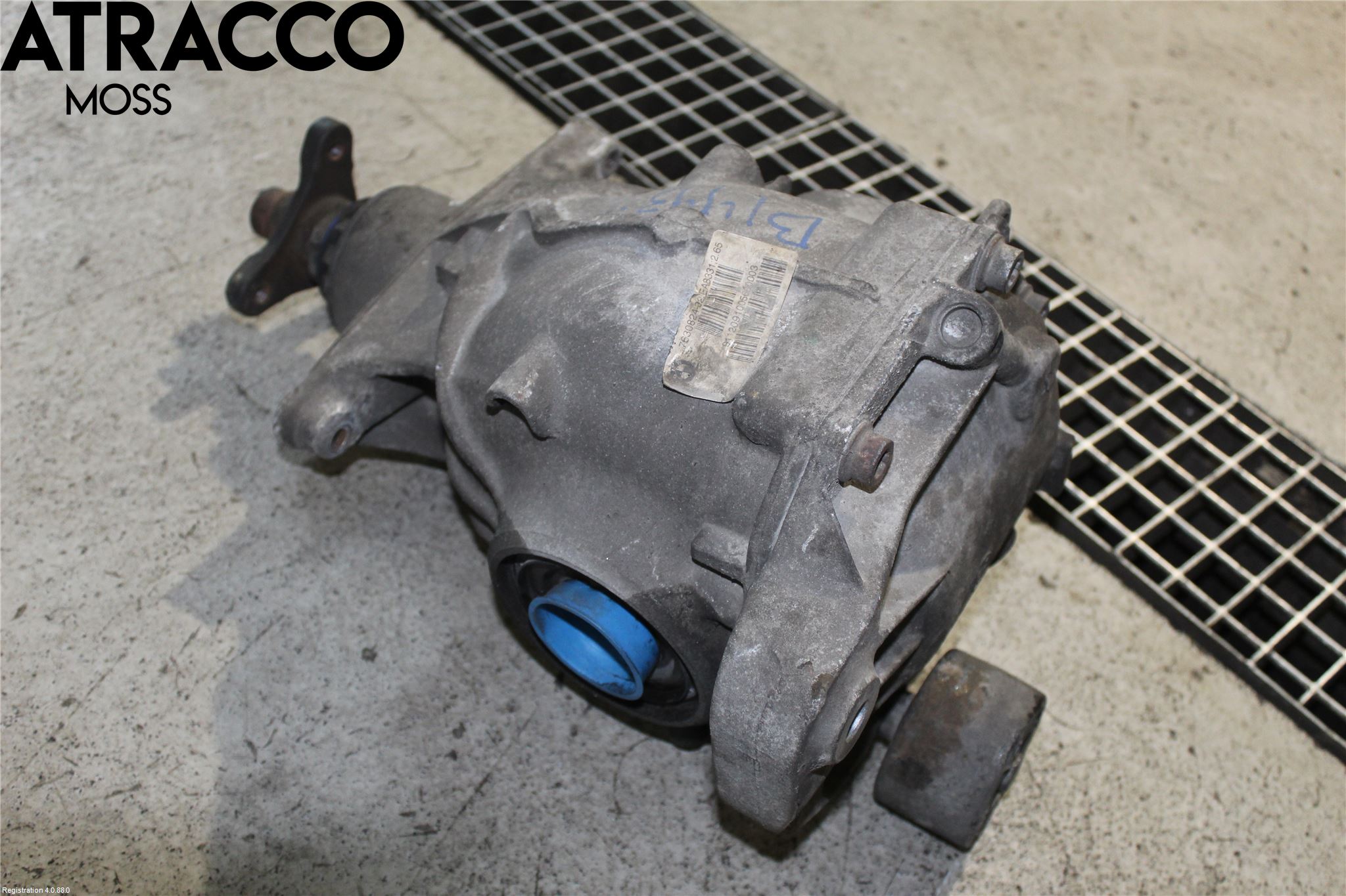 BMW 7 F01/02/03/04 09-15 Bakaksel Kardang Bak -Diff