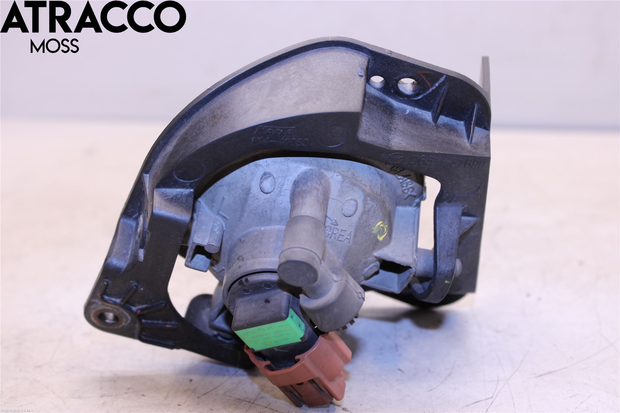 Mazda 2 (DE) 08-15 Frontlykt-Kurve-Tåkelys