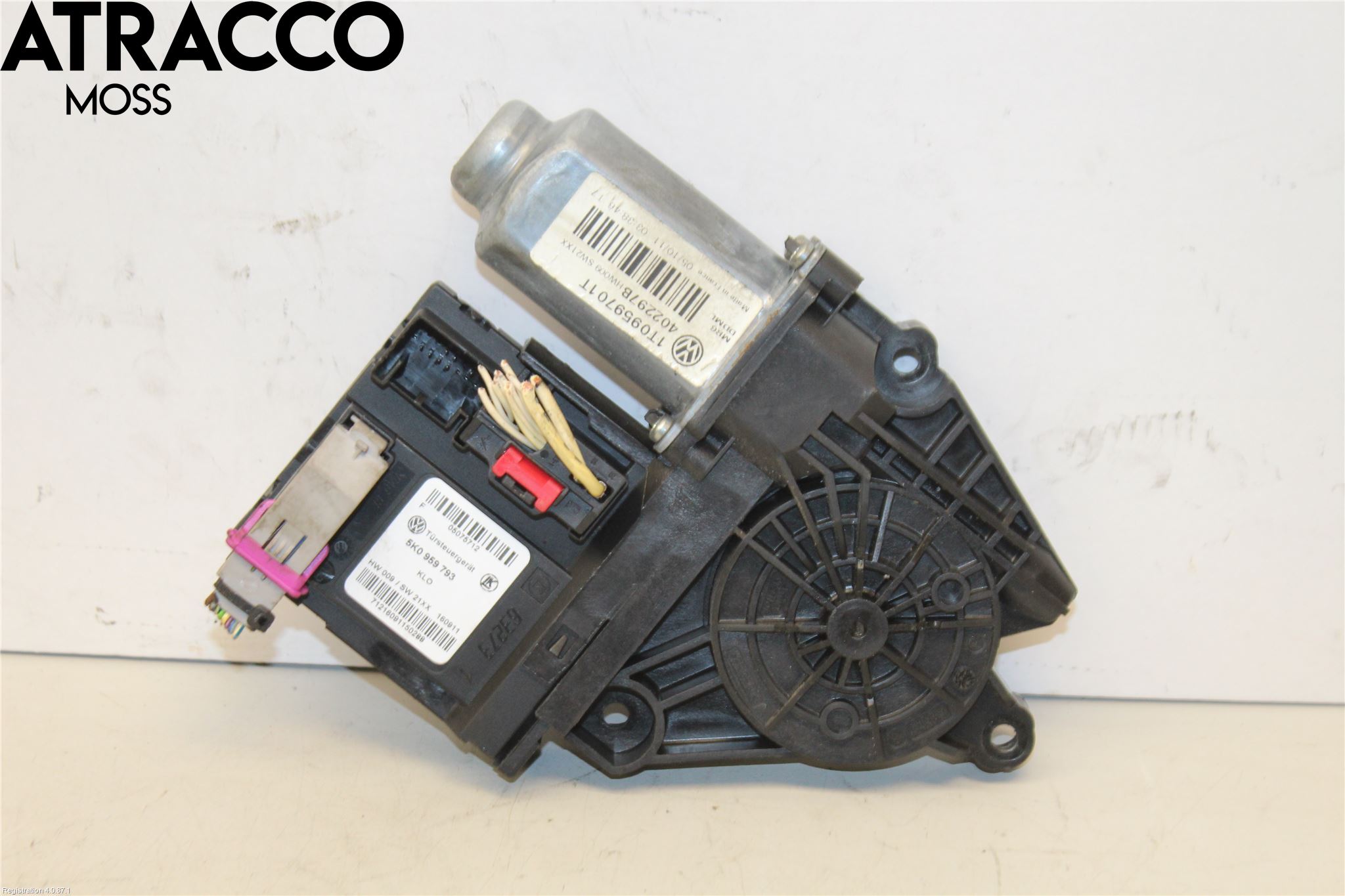 Volkswagen VW TOURAN 10-15 Vindusheismotor