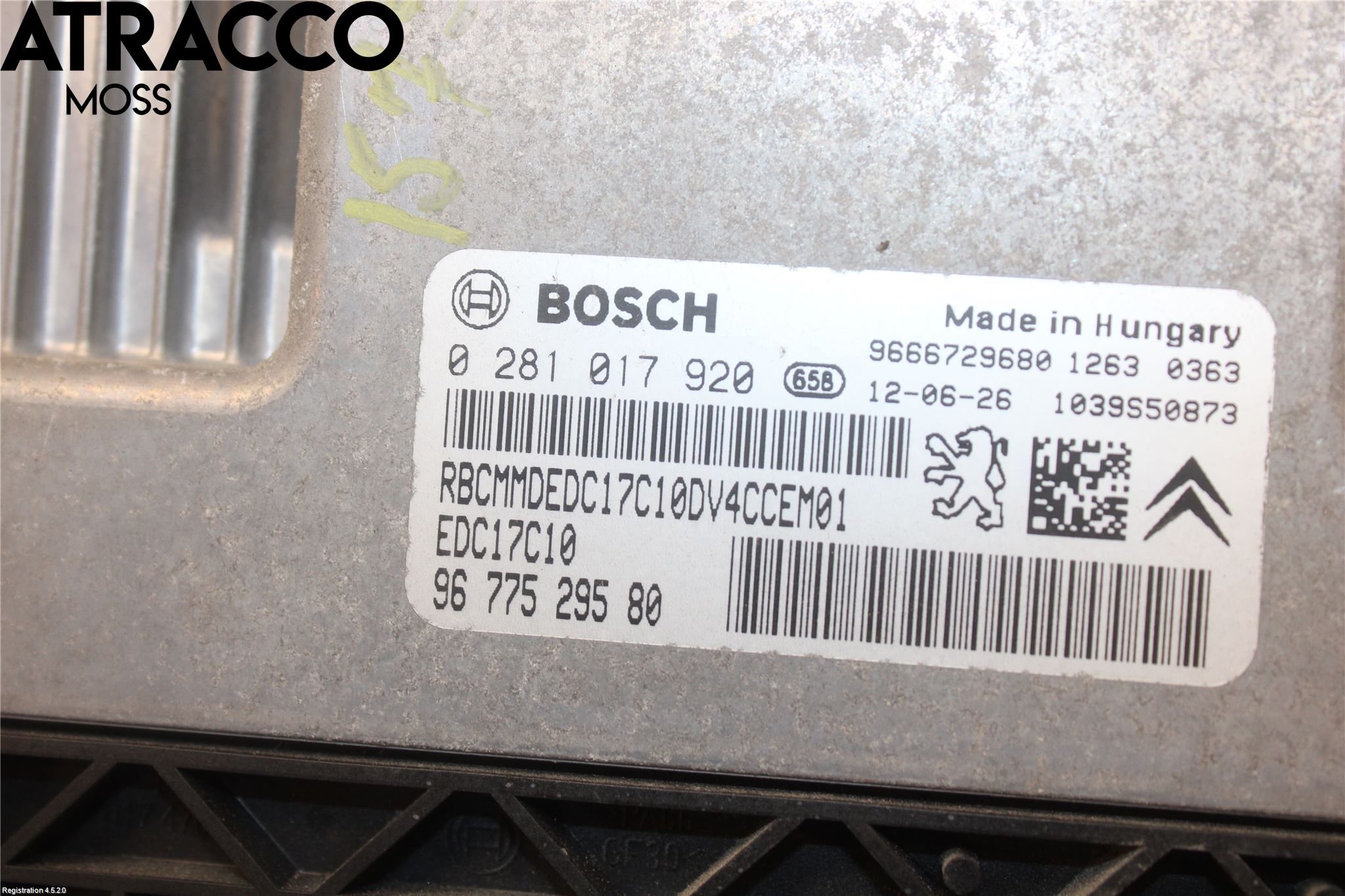 Peugeot 208 12-15 Styreenhet Innsprøytning