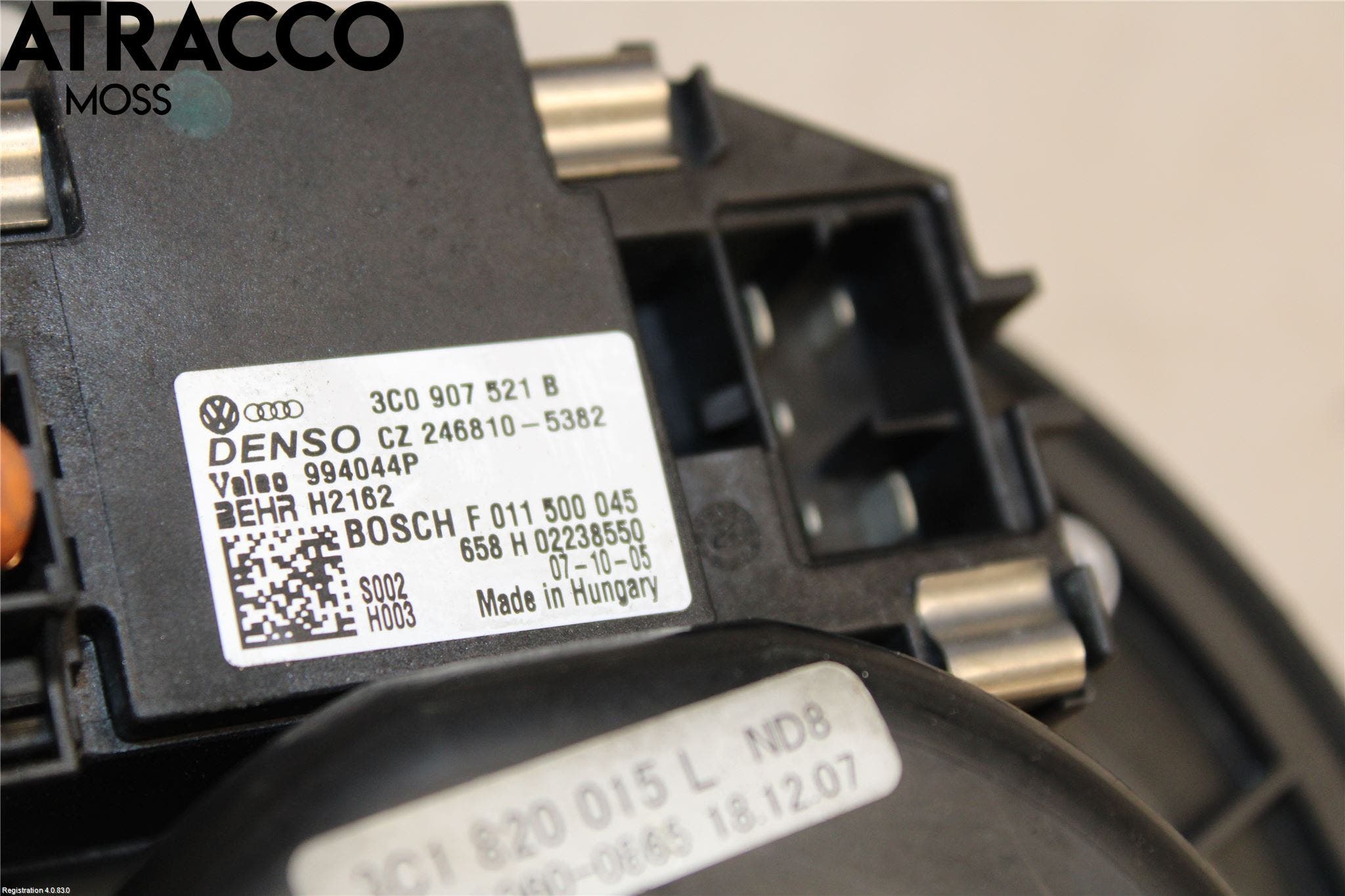 Volkswagen VW TIGUAN 07-16 Varme Ac Varmeapparatvifte