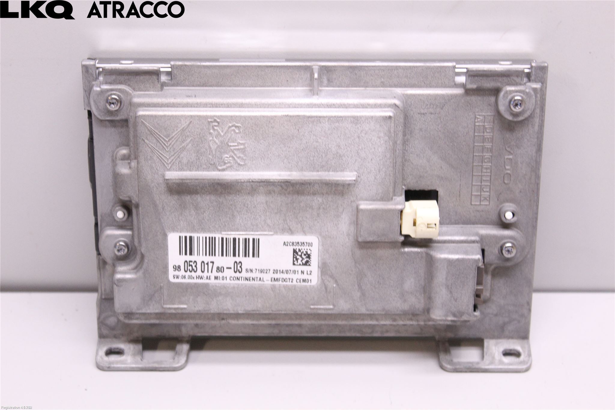 Peugeot 208 12-15 Multifunktionsdisplay