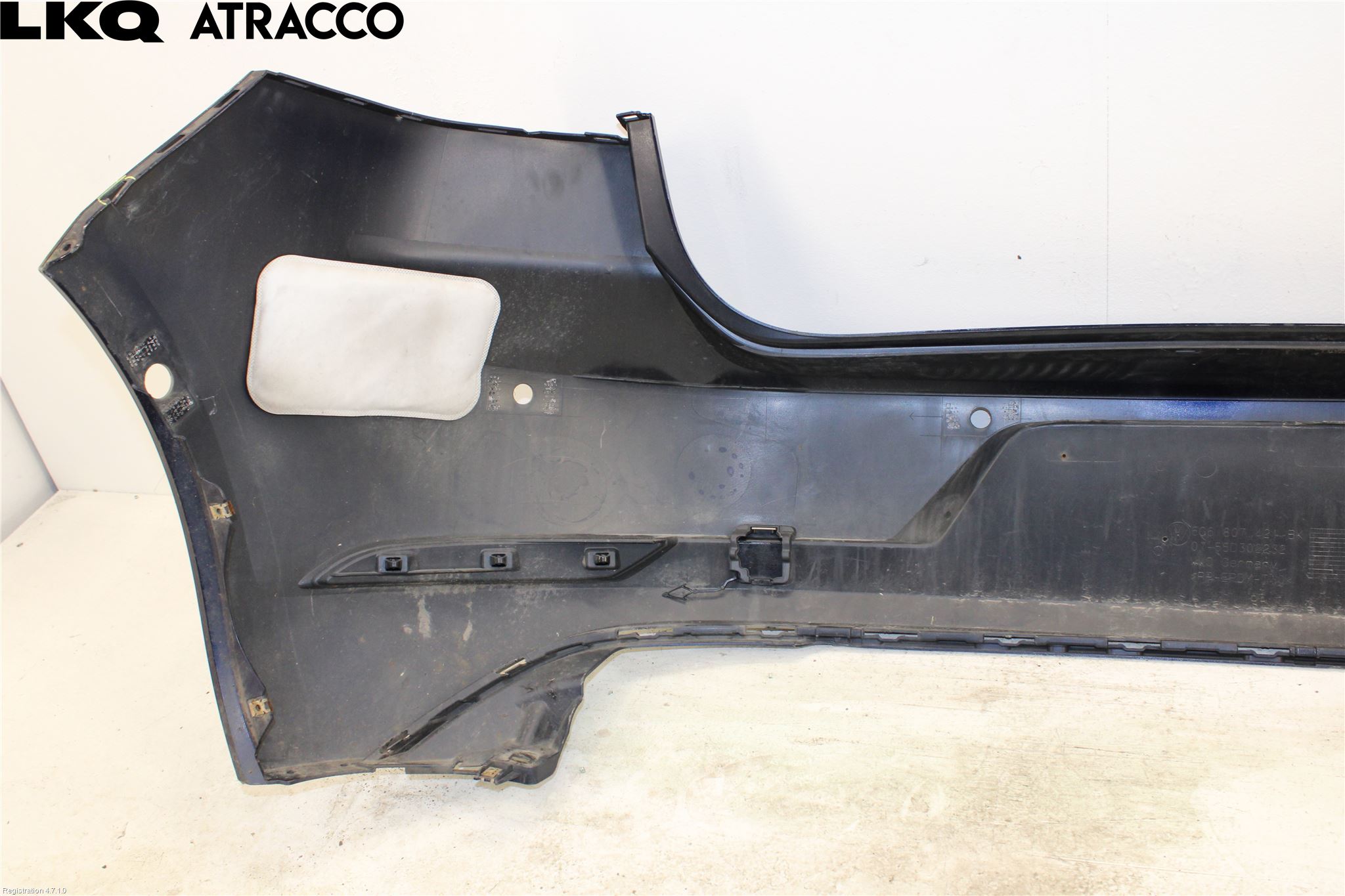 Volkswagen VW GOLF / E-GOLF VII 13-20 Støtfanger Bak