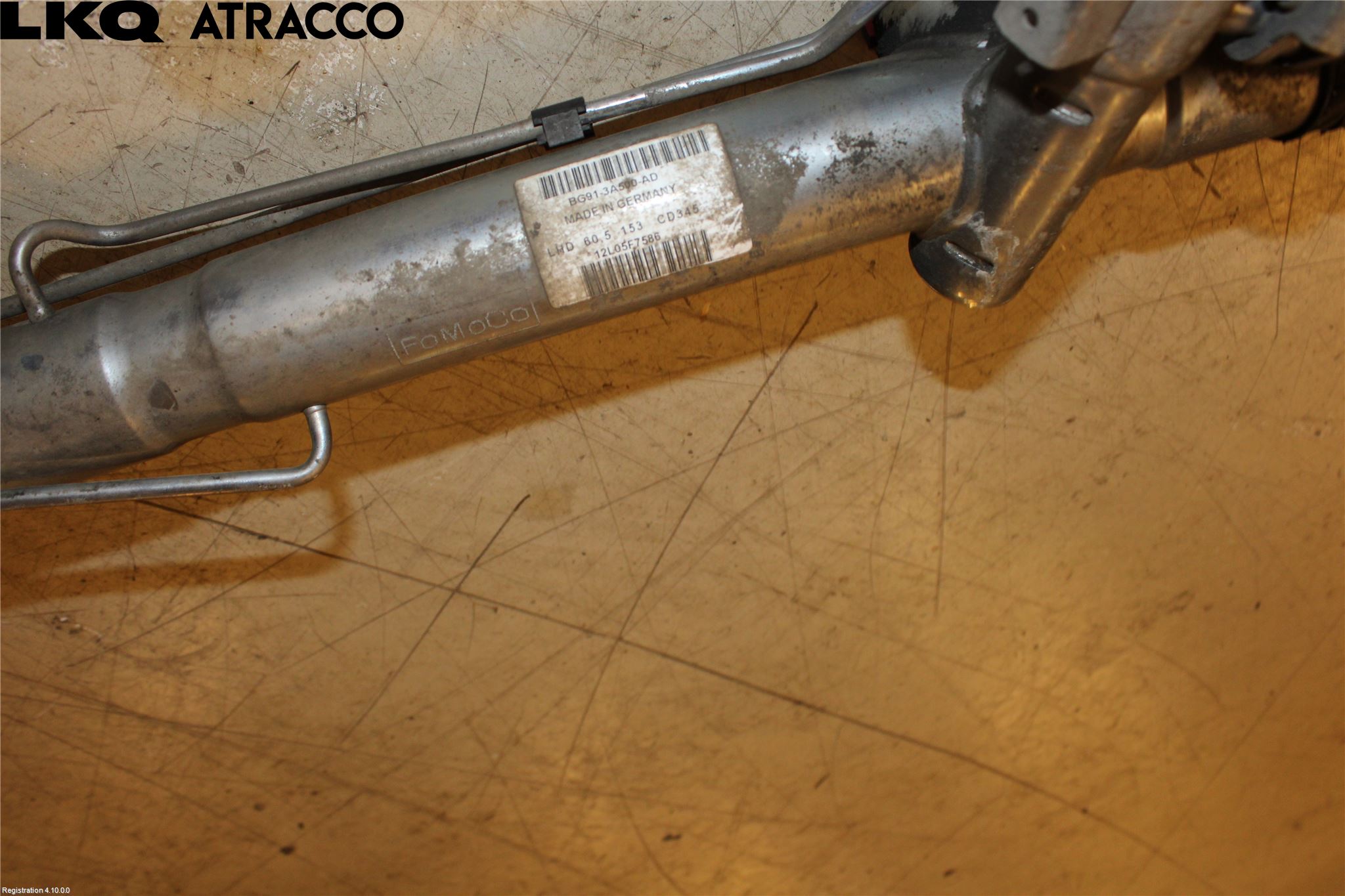 Ford MONDEO 07-15 Servo Snekke - Tannstang