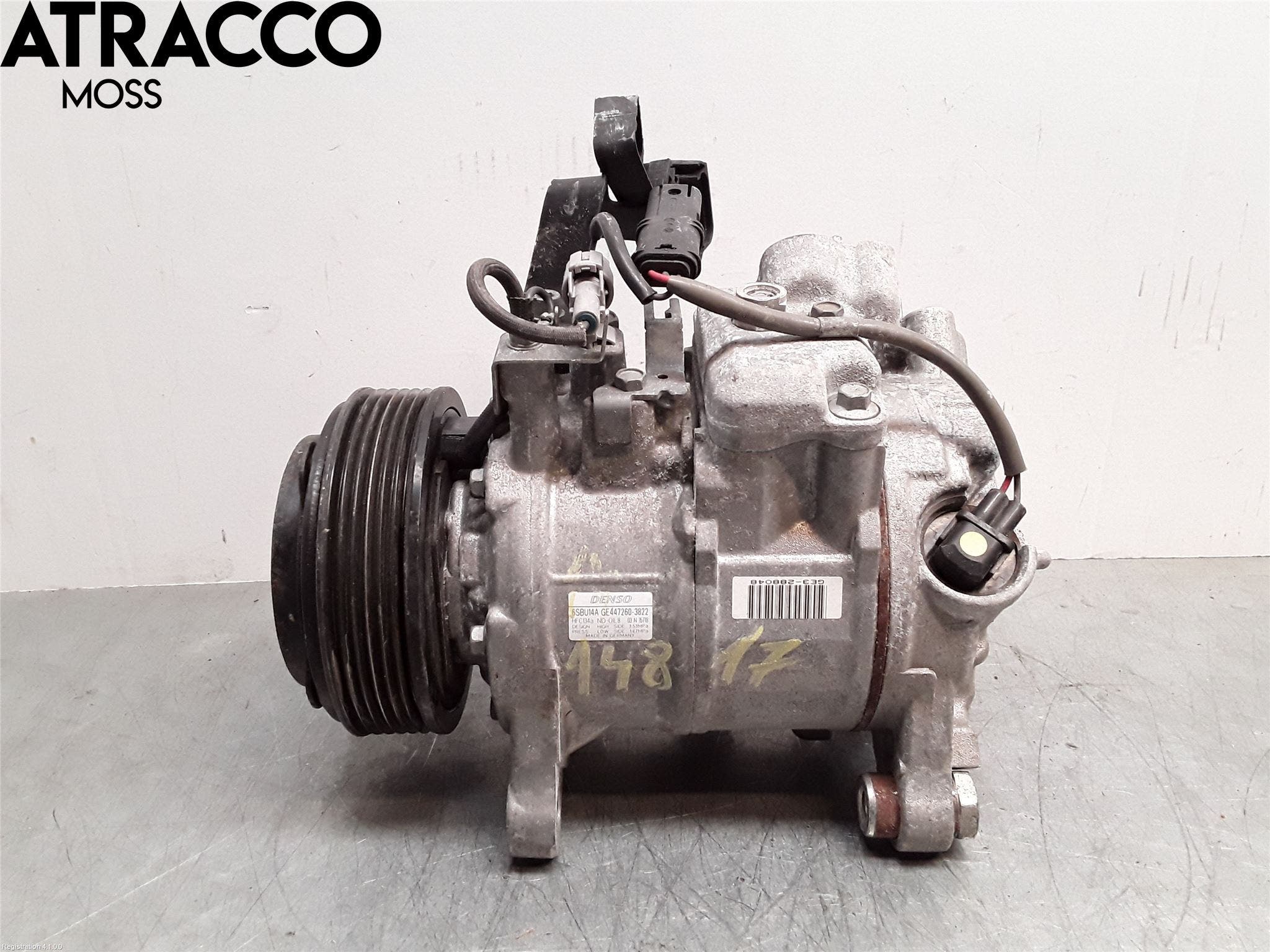 BMW 5 F10/F11/F18 09-17 Varme Ac Kompressor