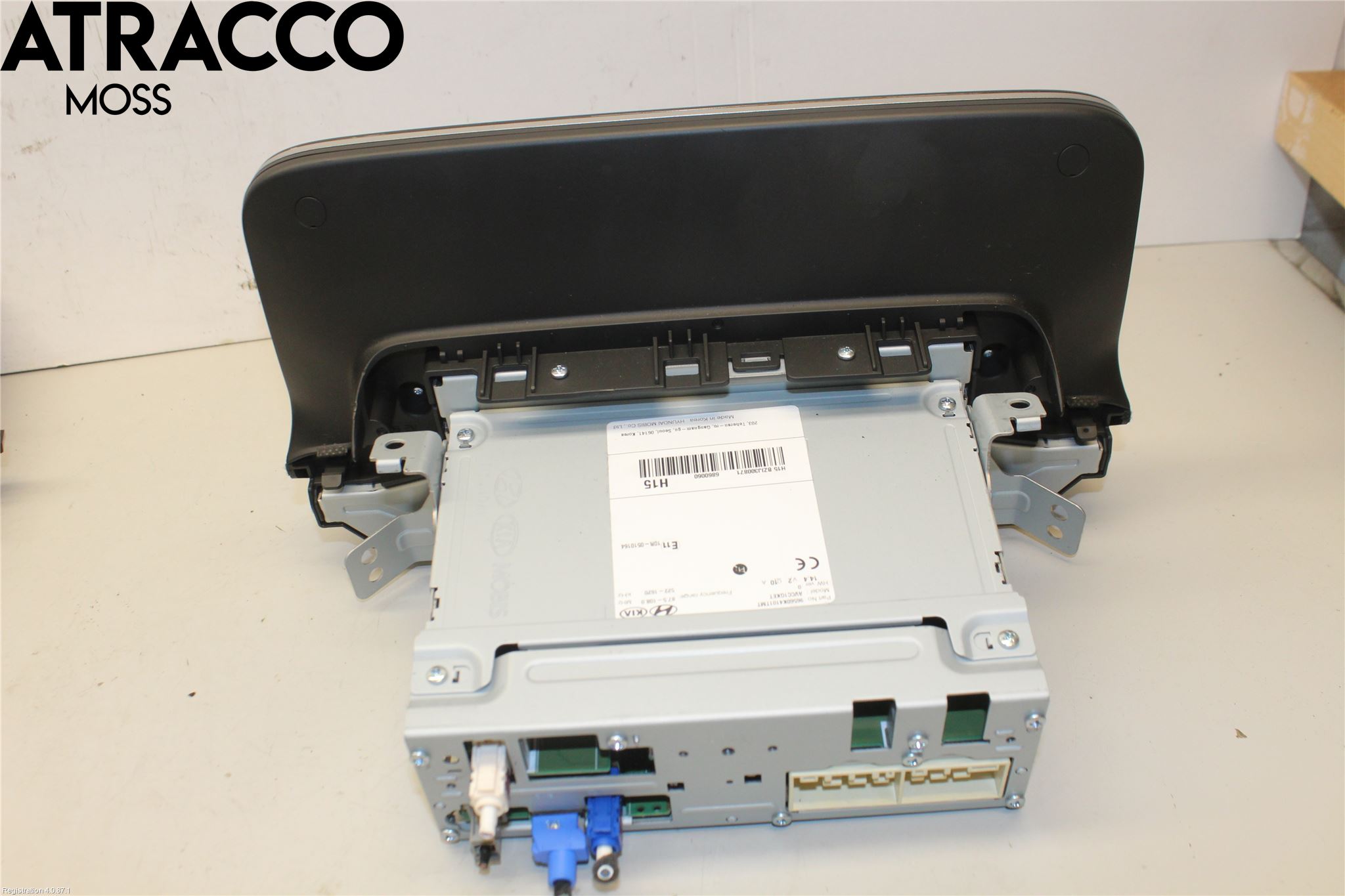 Hyundai KONA/ELECTRIC OS 18-23 Multifunktionsdisplay