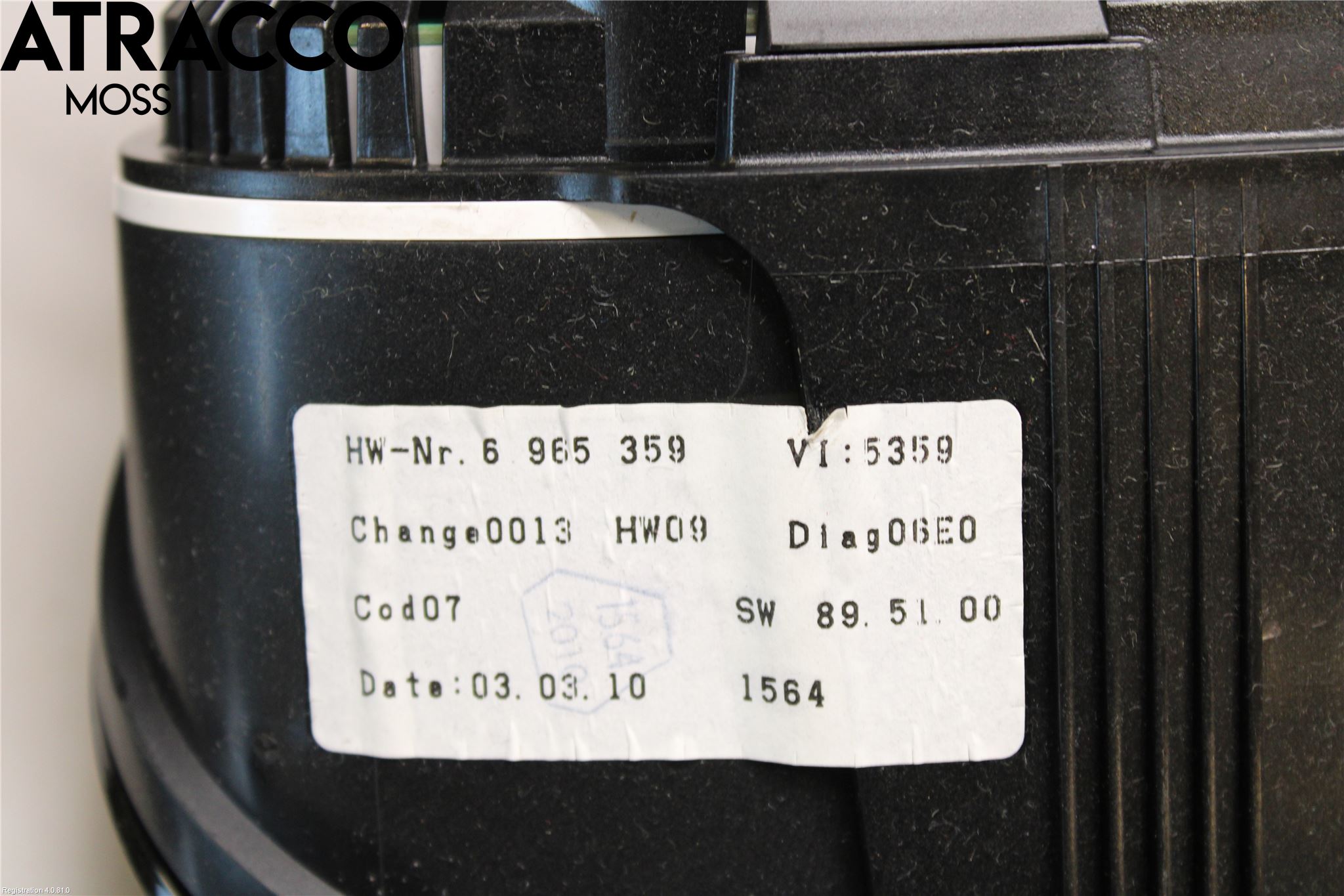 BMW 5 E60/61 Sed/Tou 02-10 Instr Kombinert