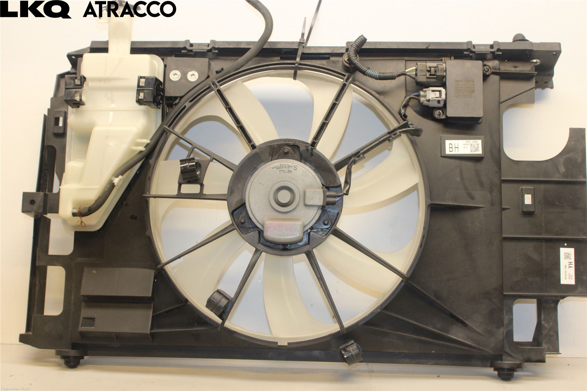 Toyota YARIS XP130 15-20 Kjølevifte Elektrisk