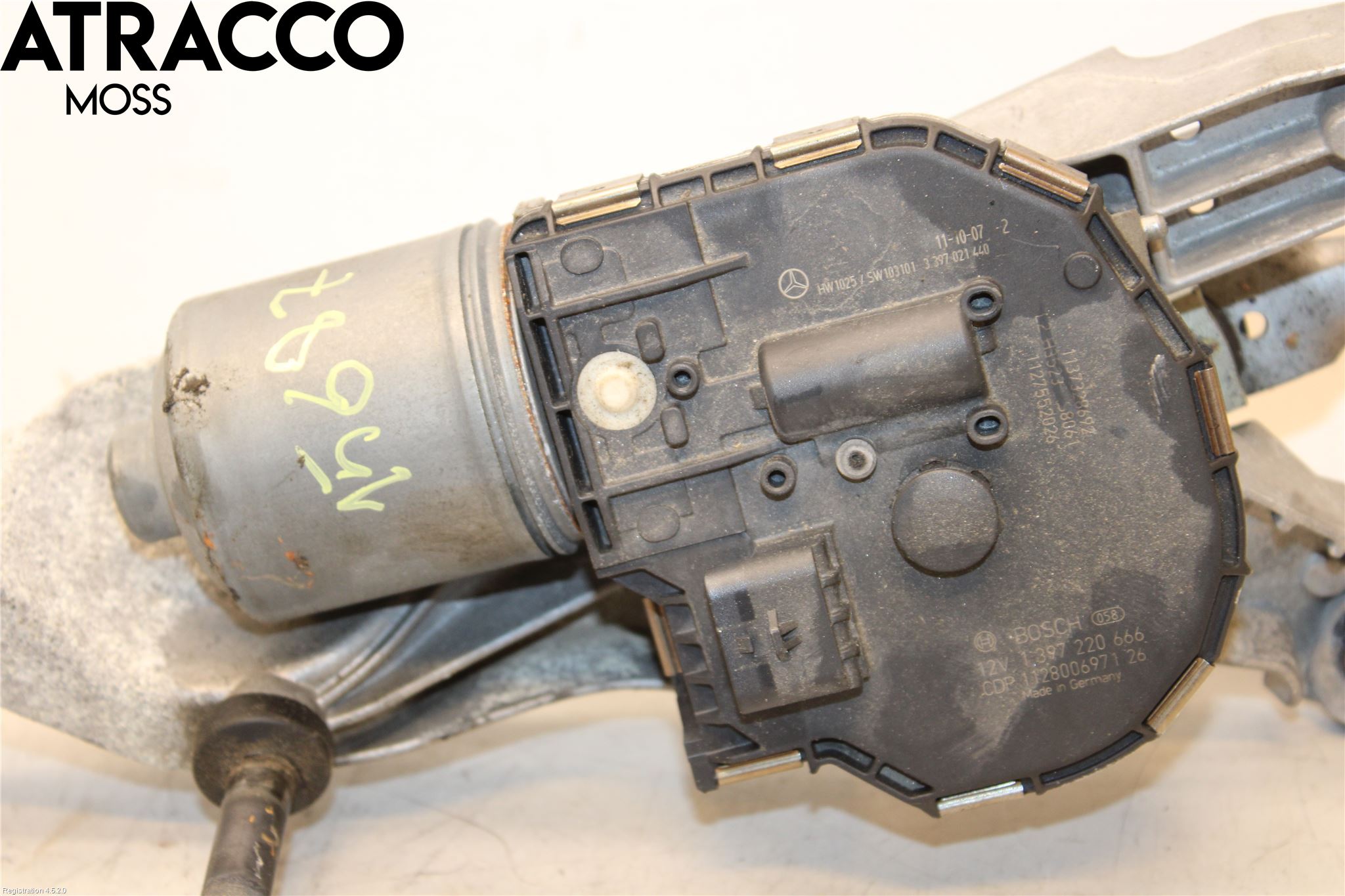 Mercedes-Benz MB C-KLASS (W204) 07-15 Viskermotor Frontrute