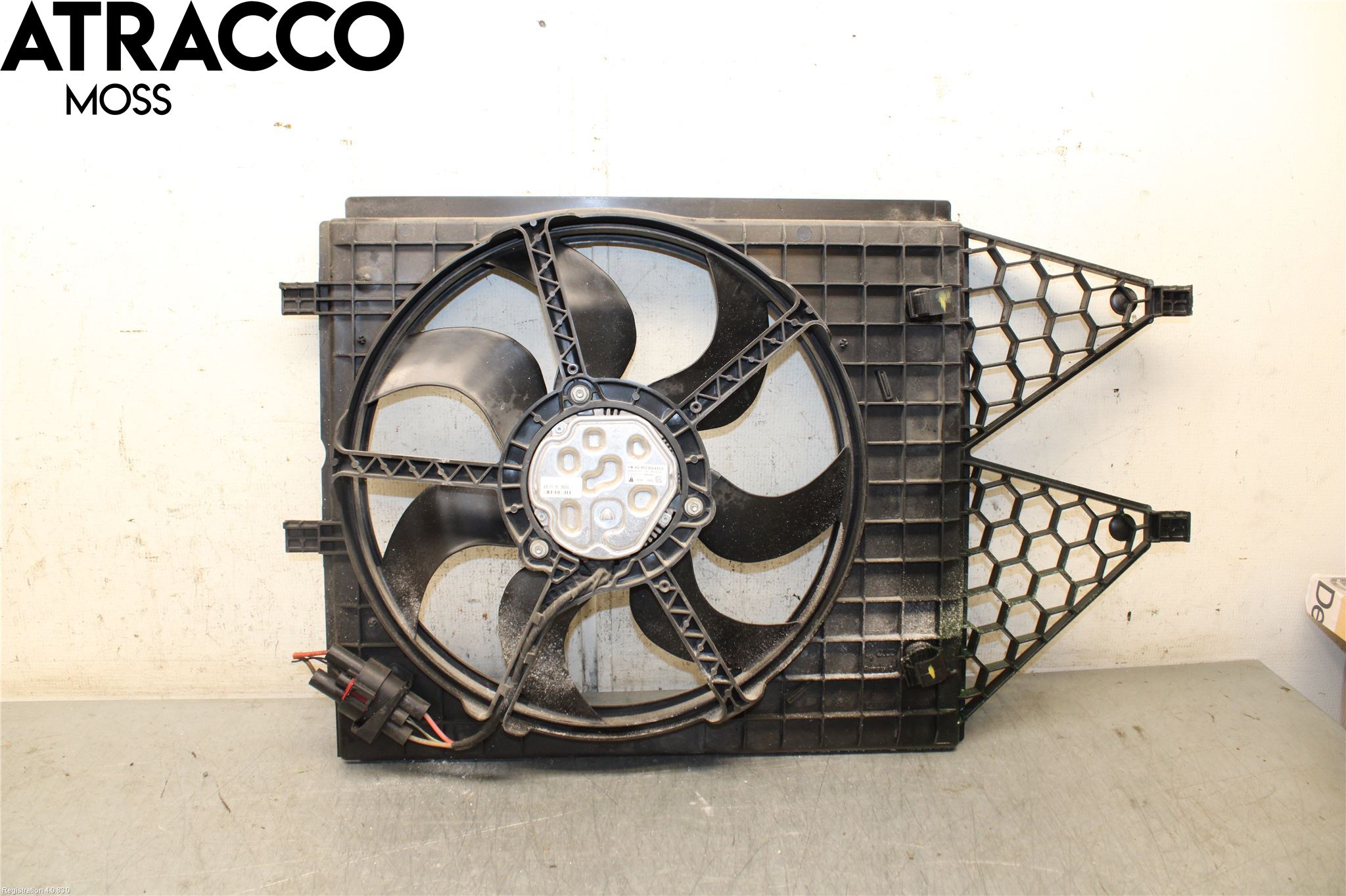 Volkswagen VW POLO 10-17 Kjølevifte Elektrisk