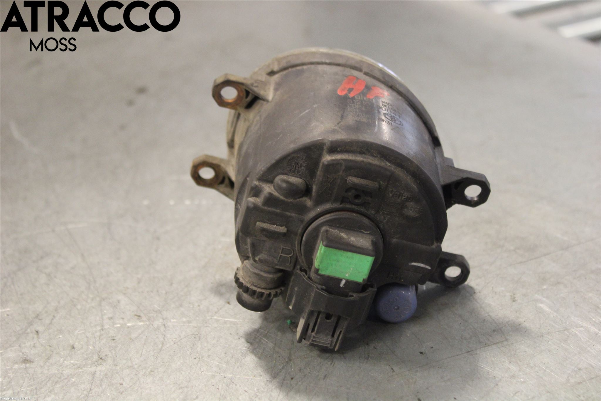 Toyota AURIS 10-12 Frontlykt-Kurve-Tåkelys