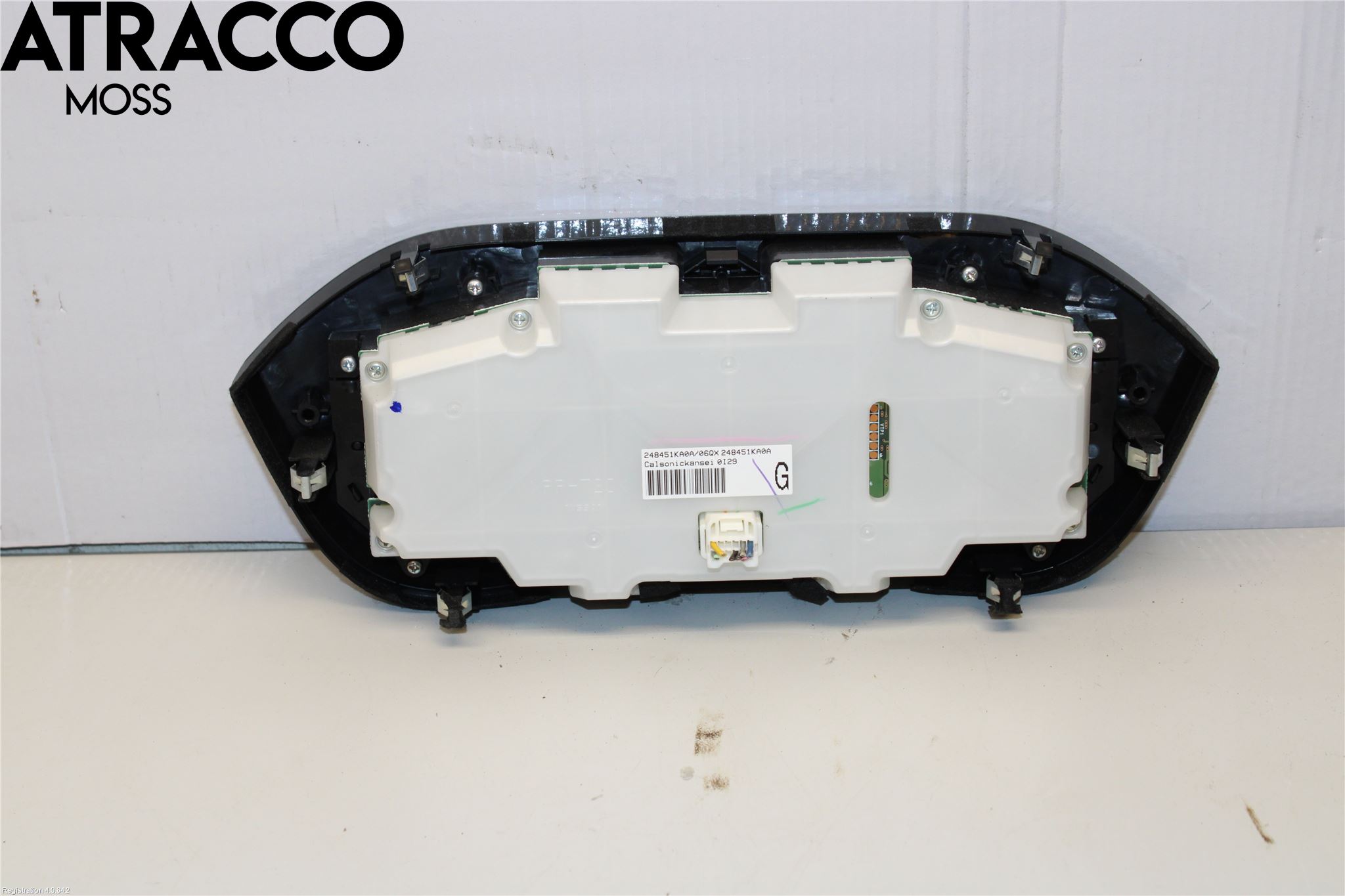 Nissan JUKE 10-14 Varme Ac Betjening-Display