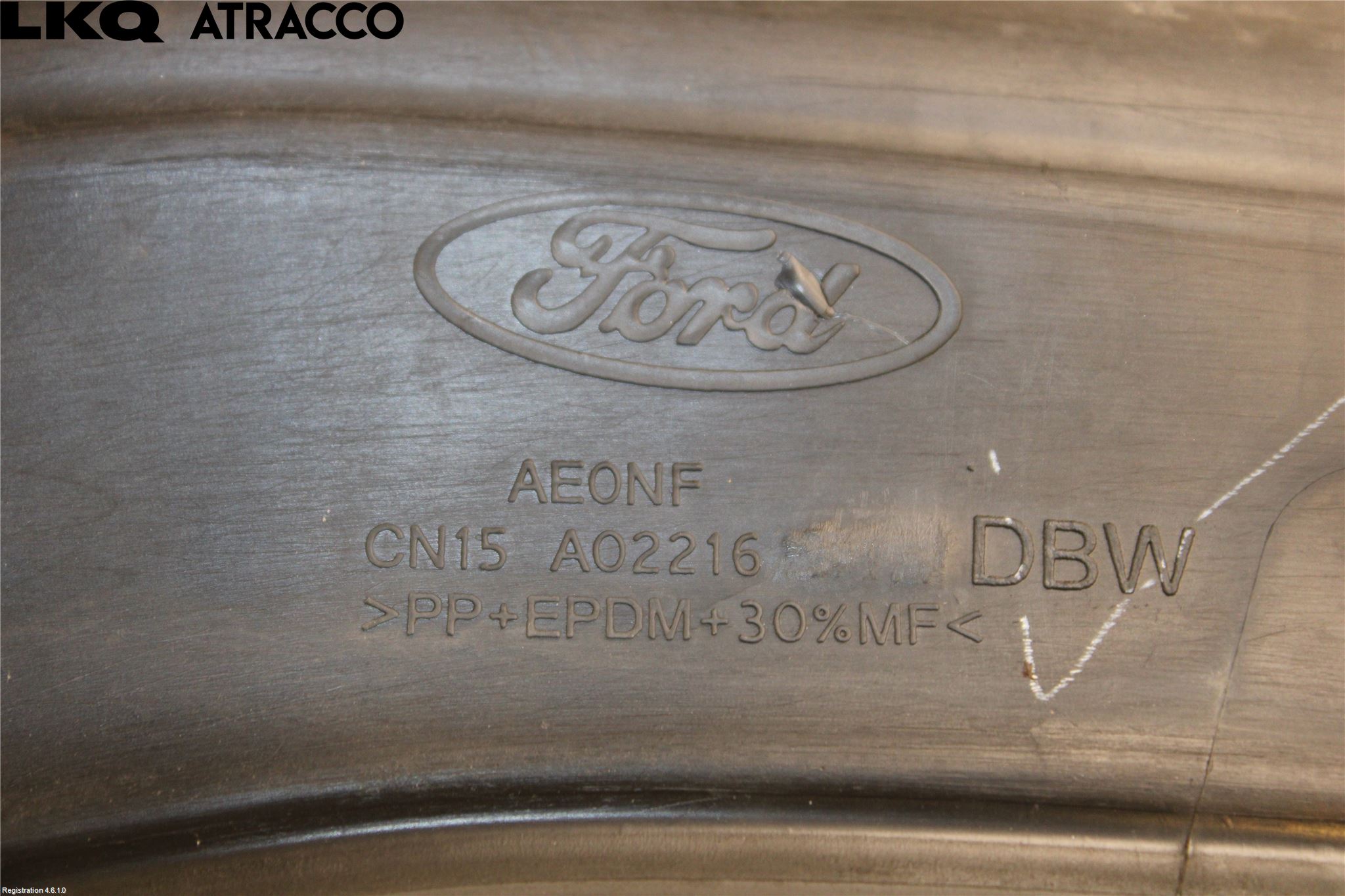 Ford ECOSPORT 17- Visker Deksel-Grill-Under Frr