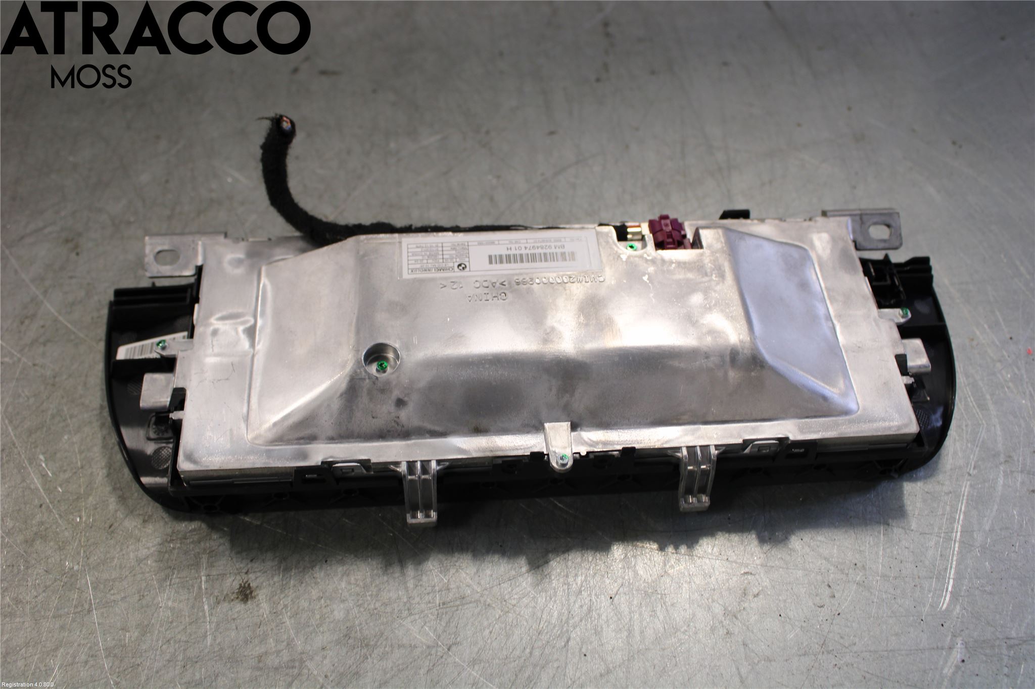 BMW 5 F10/F11/F18 09-17 Instr Skjerm Dvd-Gps-Ac-Tlf