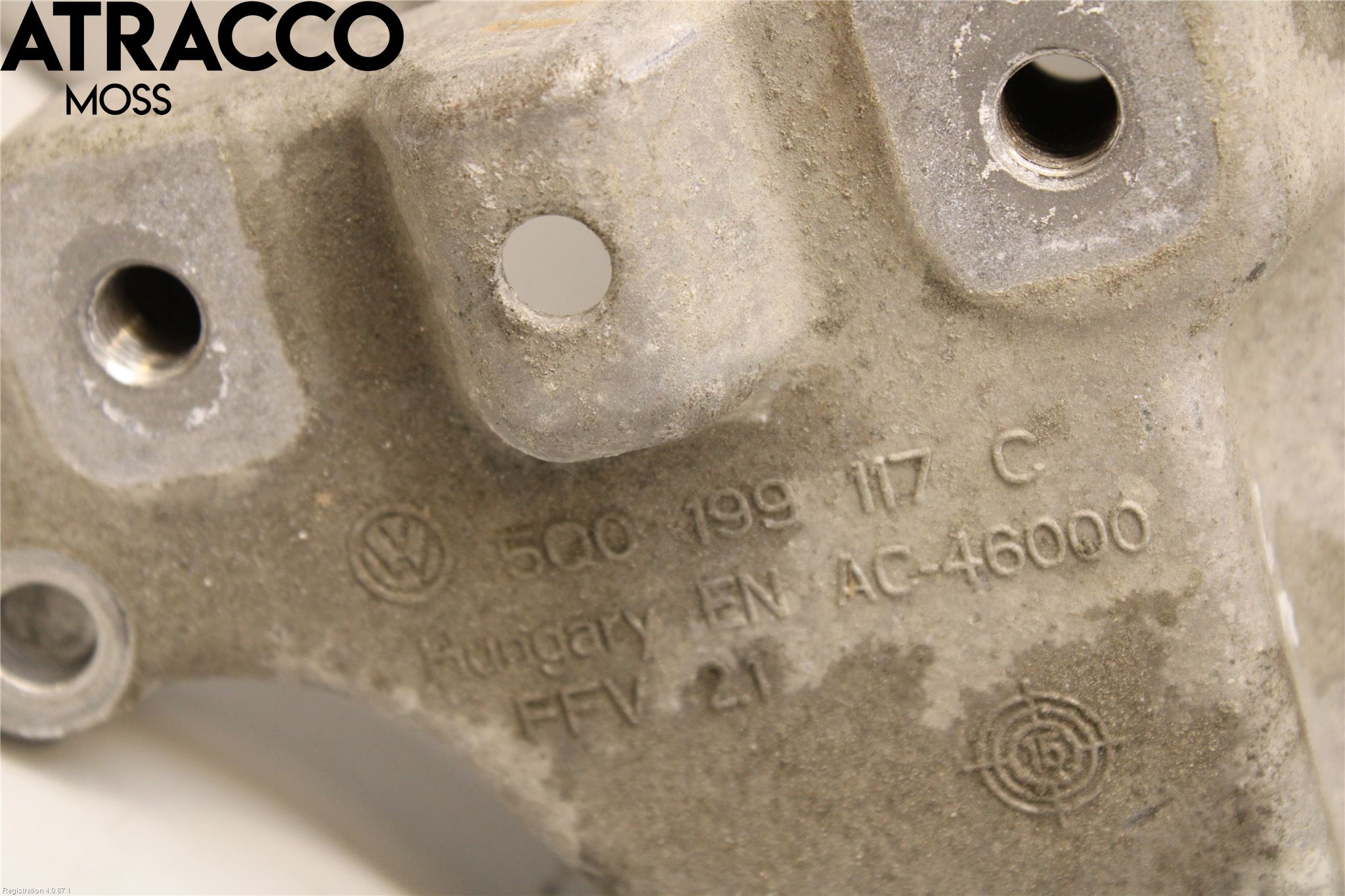 Volkswagen VW PASSAT 15-19 Gearkasse Feste Stål-Alu