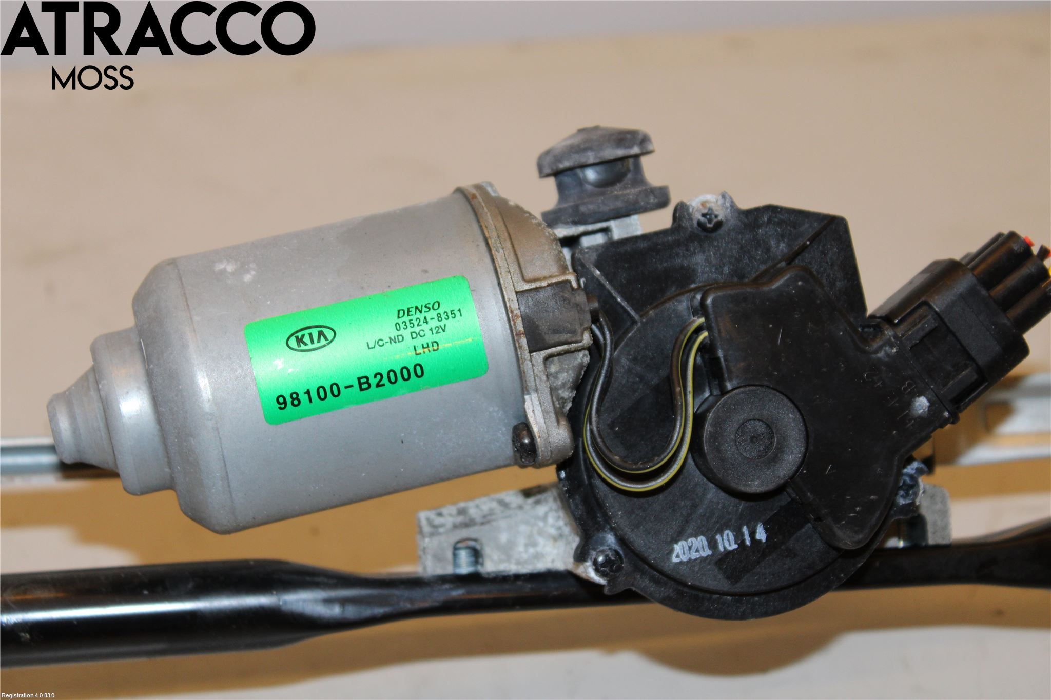 Kia SOUL 09- Viskermotor Frontrute