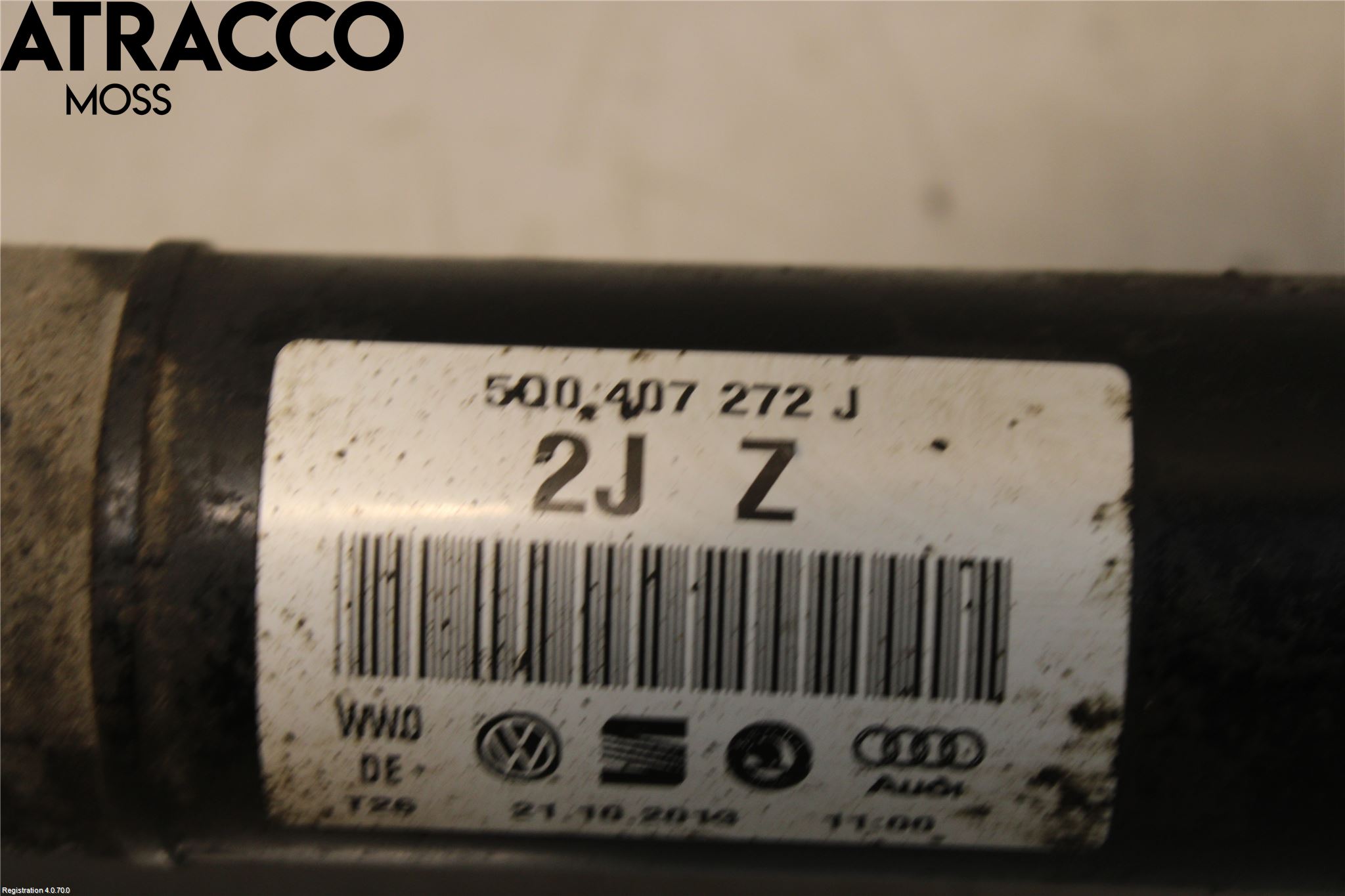 Skoda OCTAVIA (5E) 13-20 Drivaksel Foran Kompl Høyre