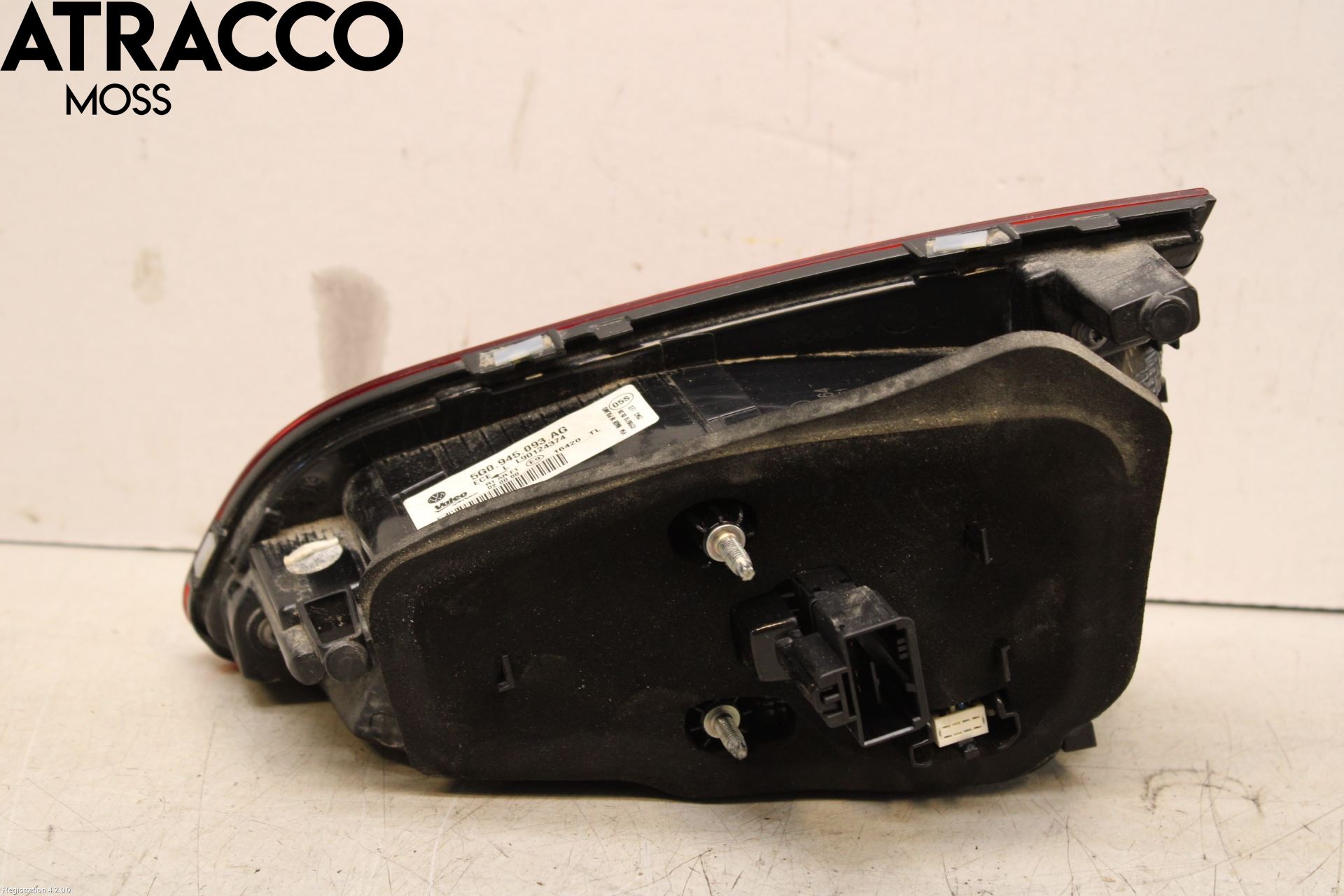 Volkswagen VW GOLF / E-GOLF VII 13-20 Baklykt Venstre  På Luke(Indre