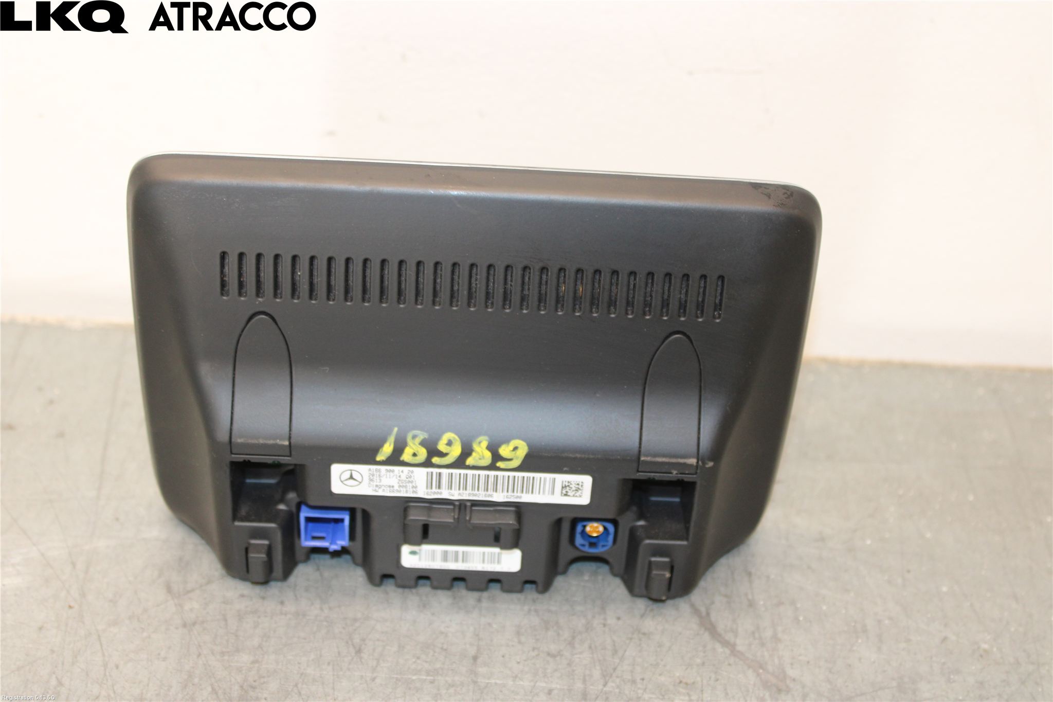 Mercedes-Benz MB B-KLASS (W246/W242) 12-19 Multifunktionsdisplay