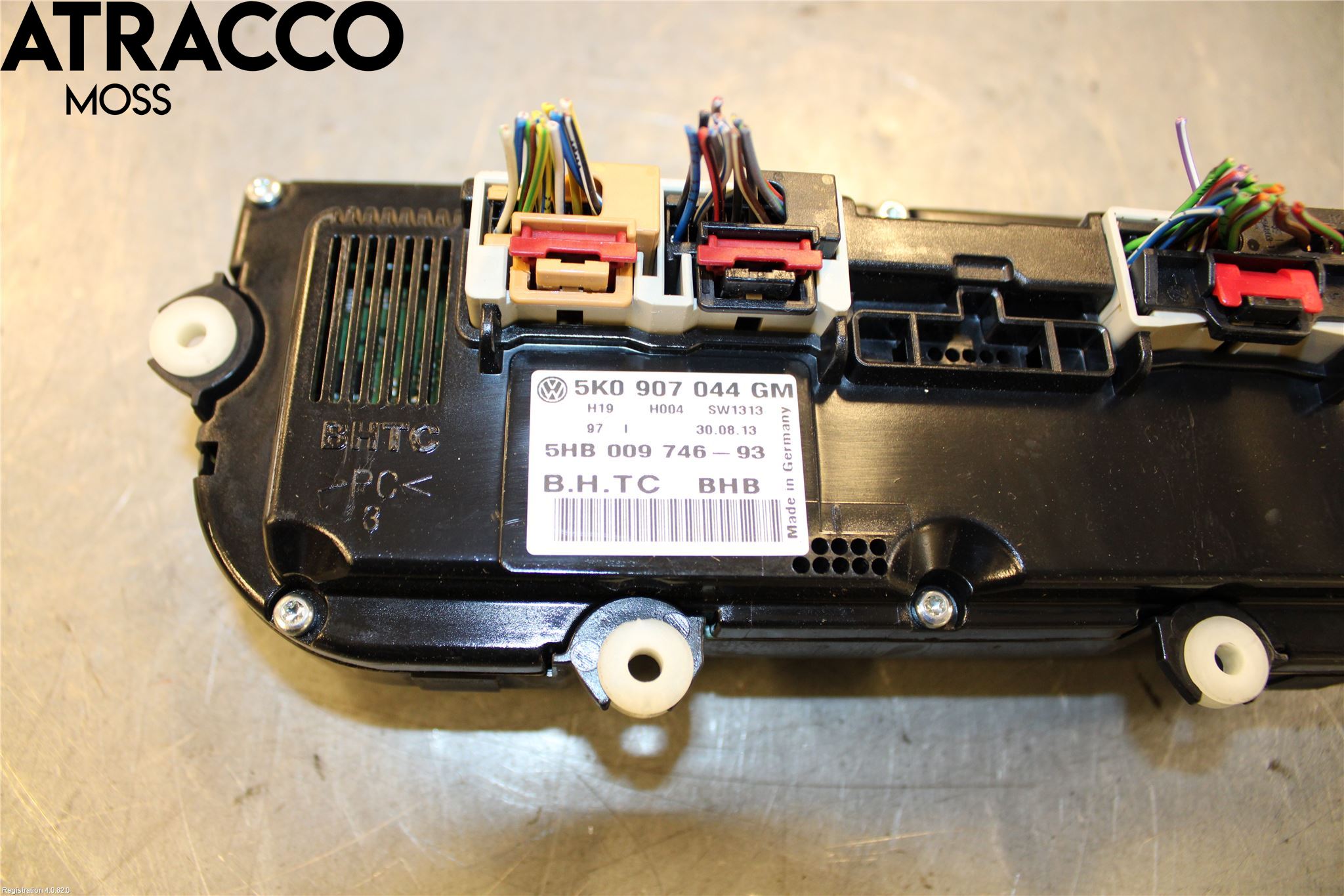 Volkswagen VW TIGUAN 07-16 Varme Ac Betjening-Display