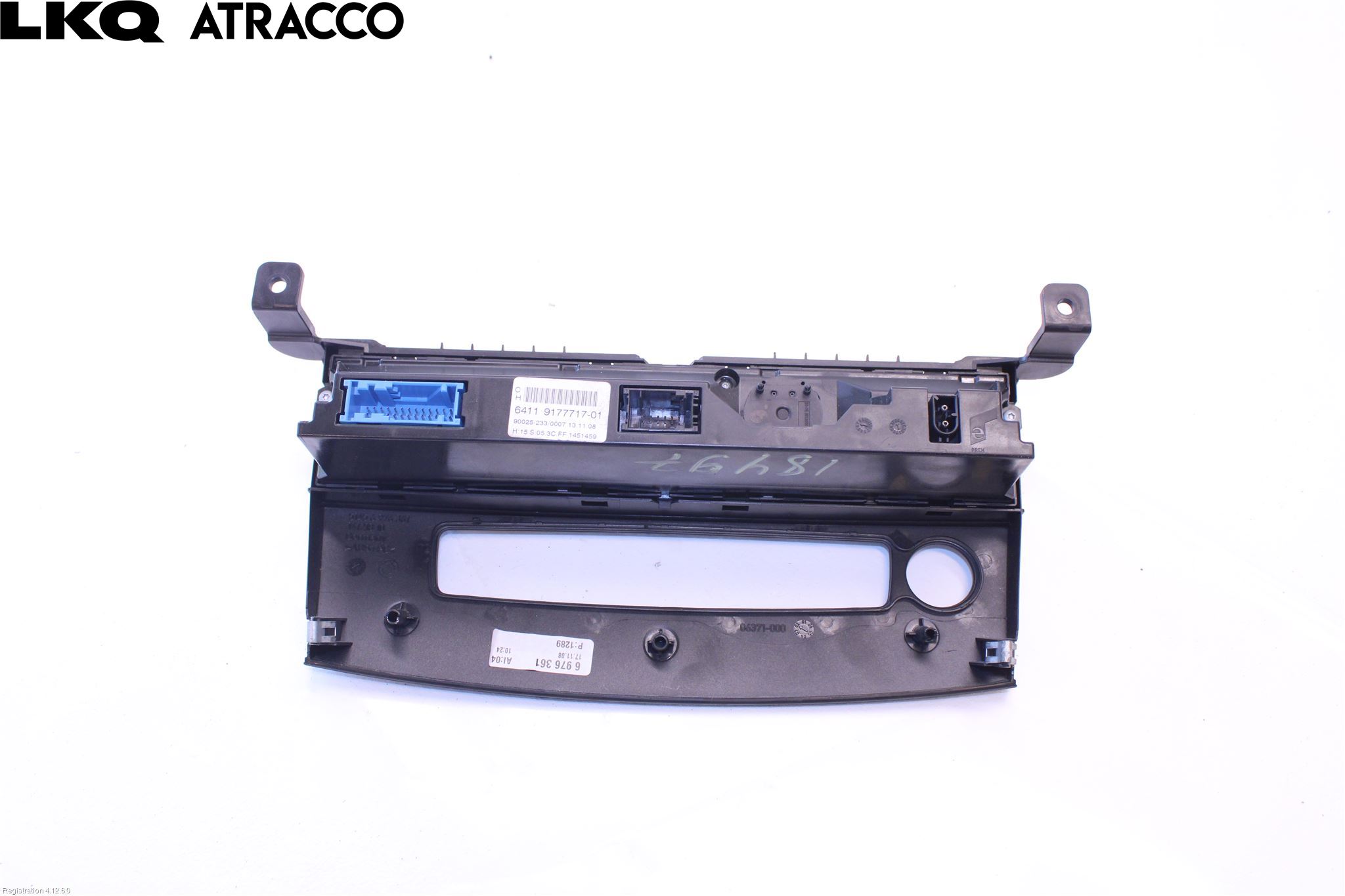 BMW 5 E60/61 Sed/Tou 02-10 Varmeapparat Panel(Regulering)