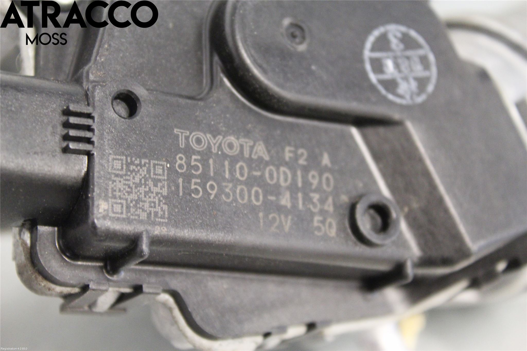 Toyota YARIS XP130 12-14 Viskermotor Frontrute