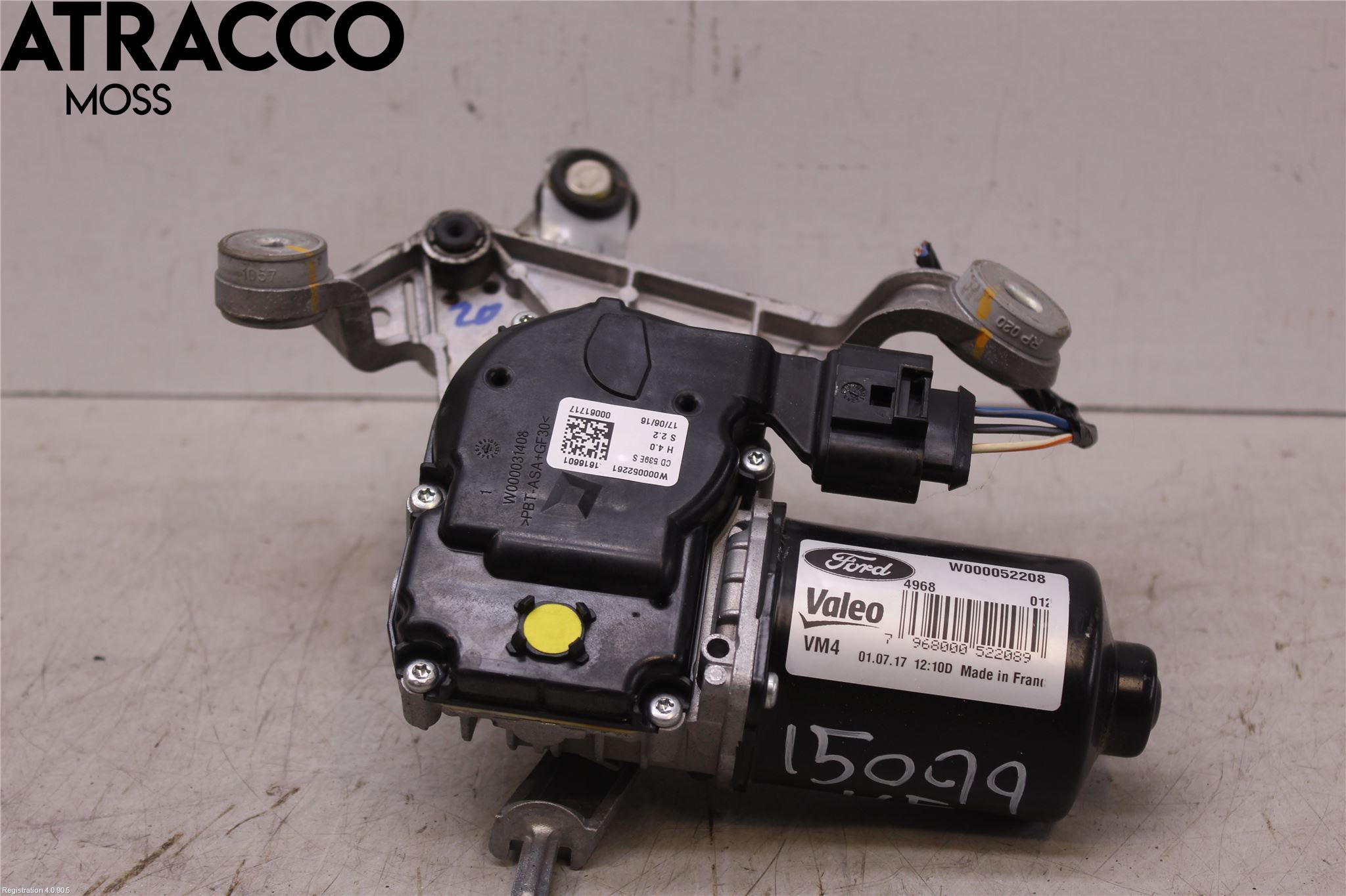 Ford S-MAX 15- Viskermotor Frontrute