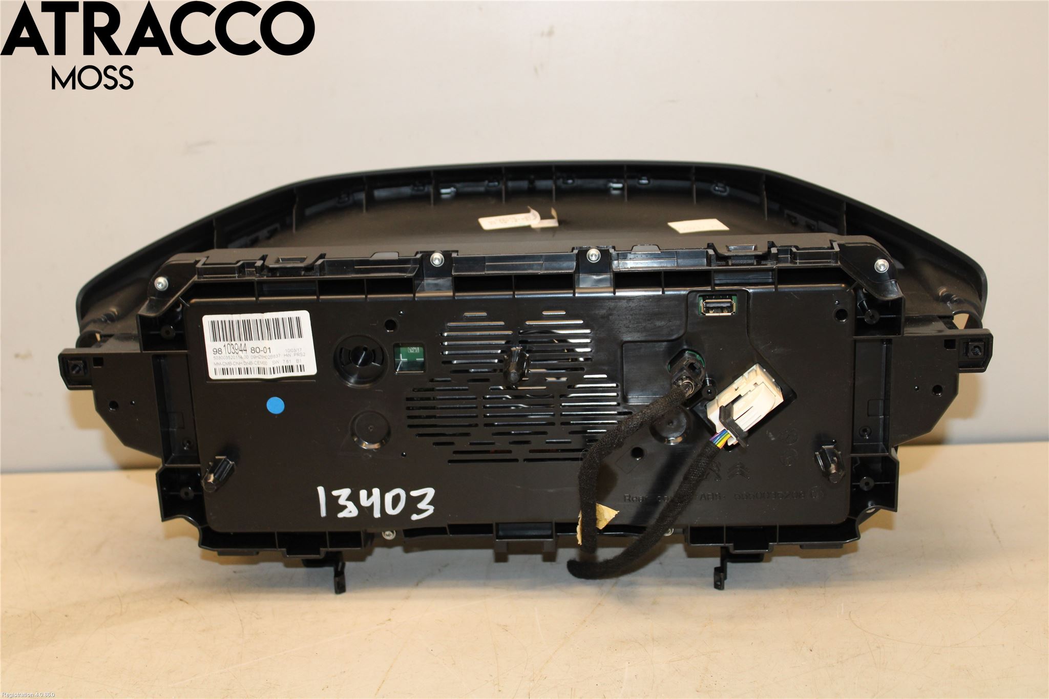 Peugeot 3008 17-24 Instr Kombinert