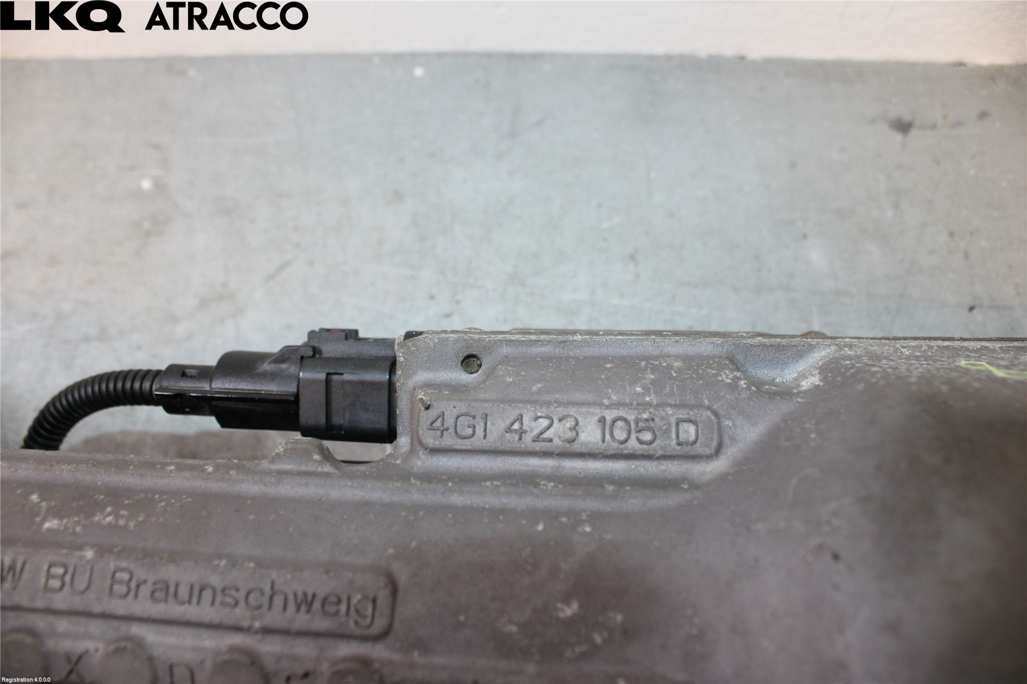Audi A7/S7 4G 11-17 Servo Snekke - Tannstang