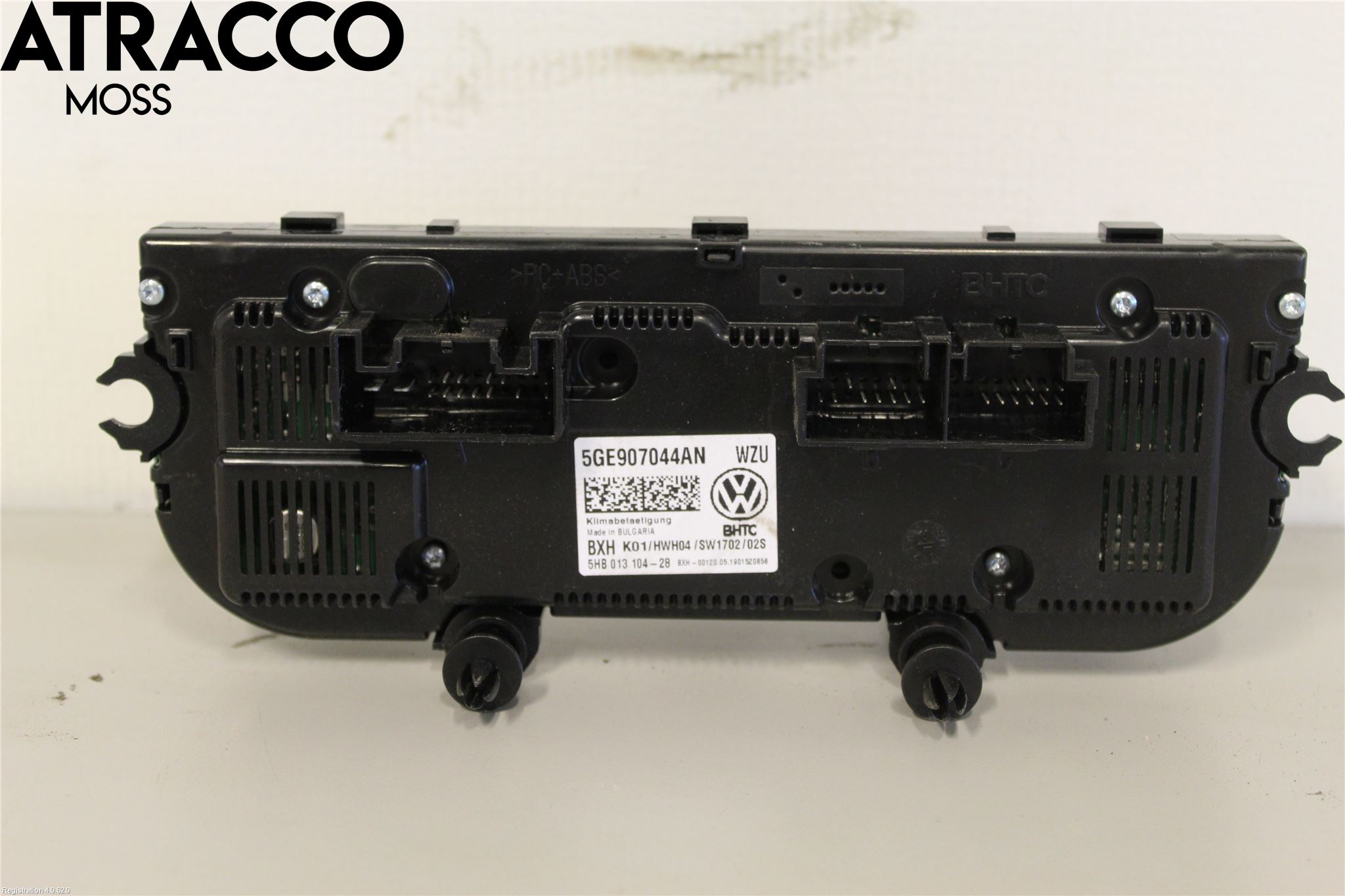 Volkswagen VW GOLF / E-GOLF VII 13-20 Varme Ac Betjening-Display