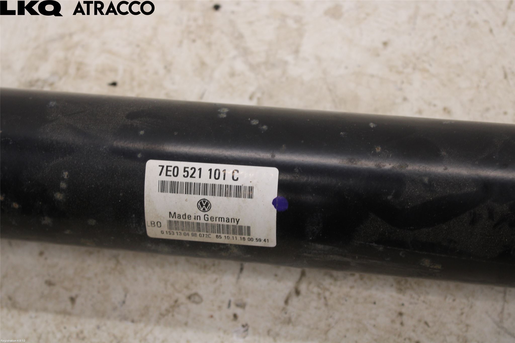 Volkswagen VW TRANSP/CARAVELLE (T6) 16-22 Mellomaksel Bakre