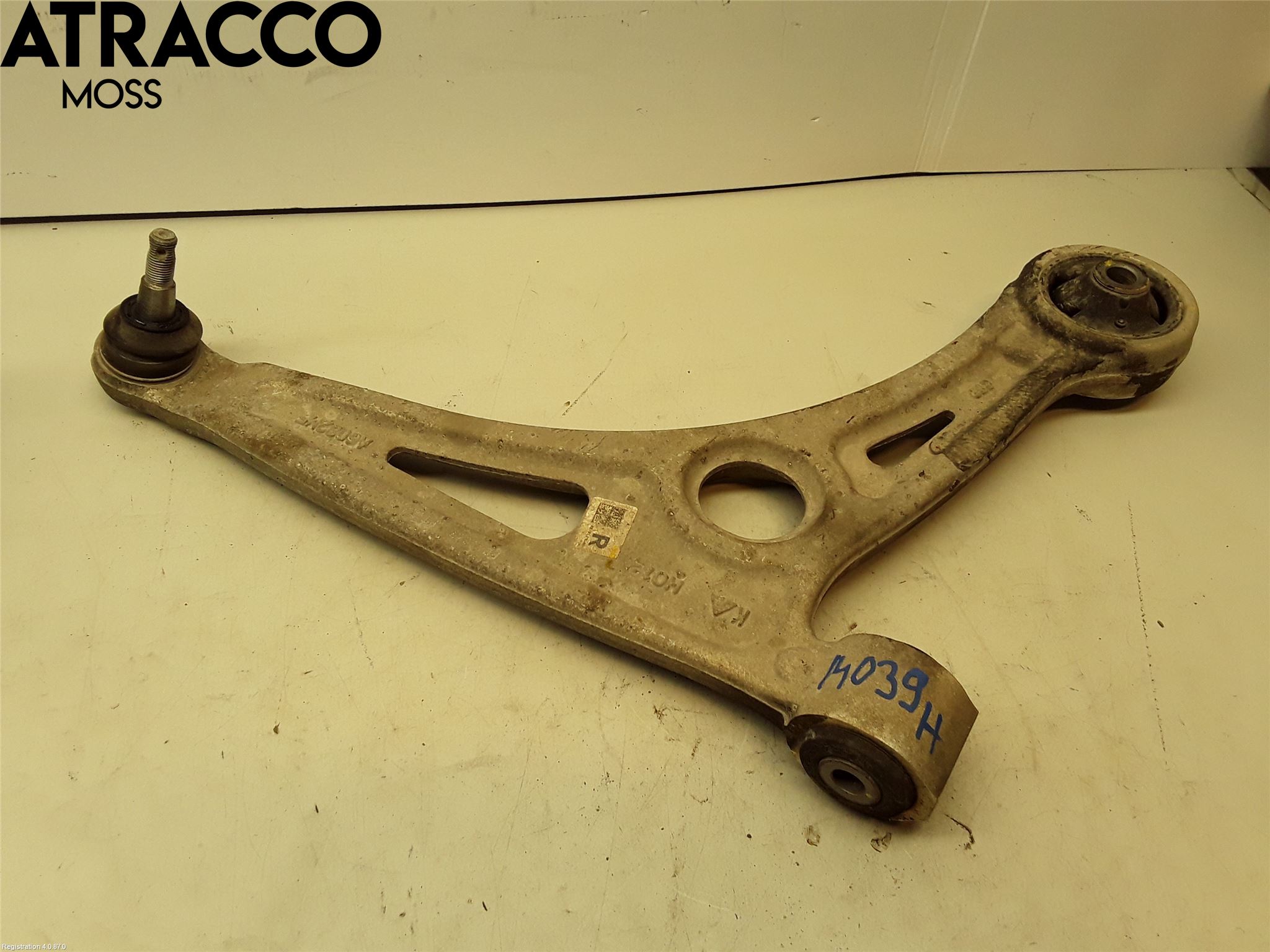 Hyundai IONIQ AE 17-22 Bærearm Foran Høyre Nedre