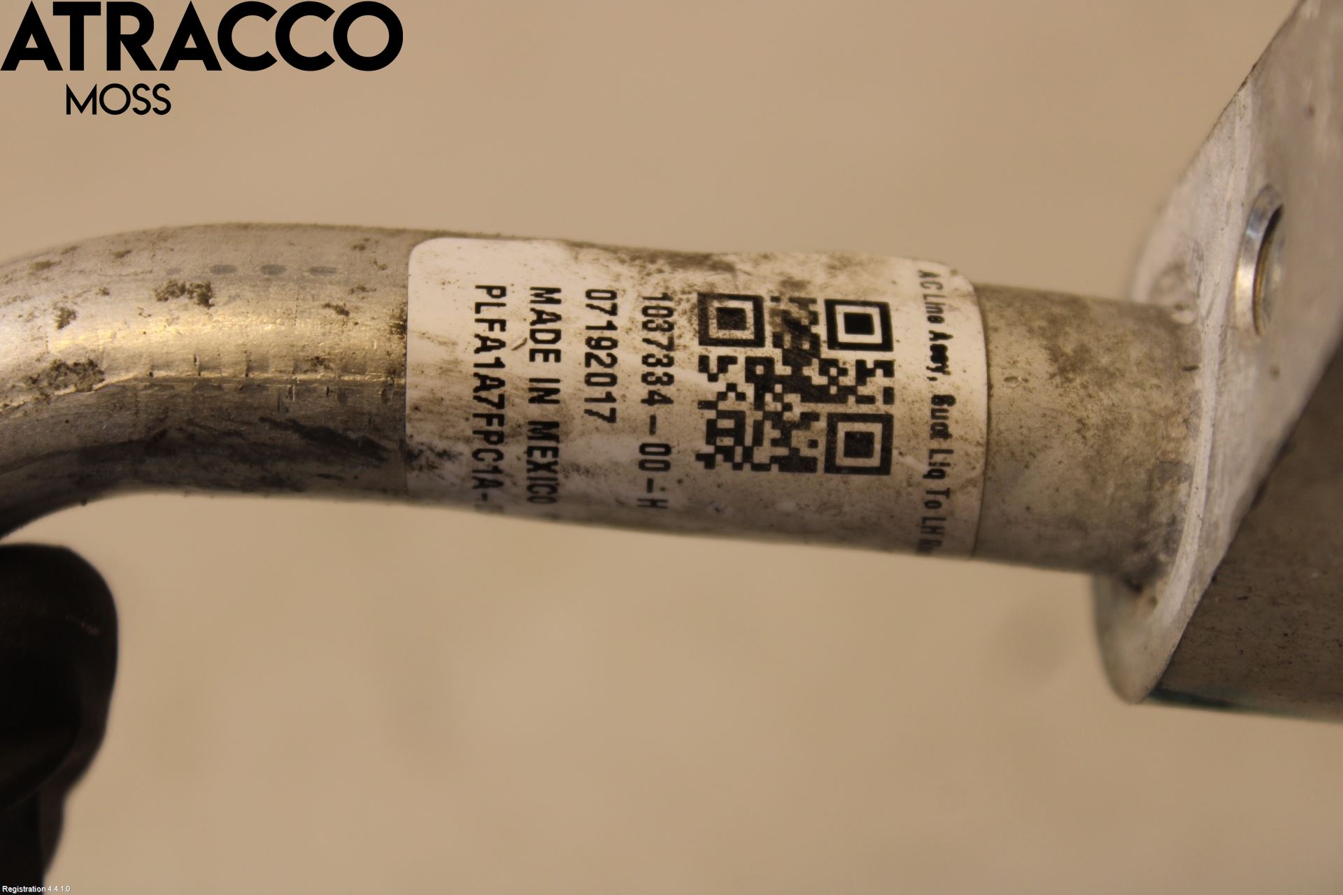 Tesla MODEL X 16- Varme Ac Slange - Rør