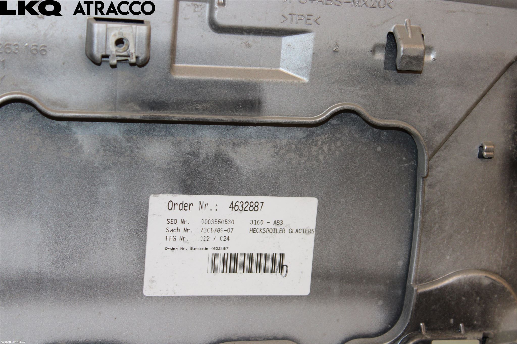 BMW 3 F30/F31/F80 12-19 Spoiler Bakluke