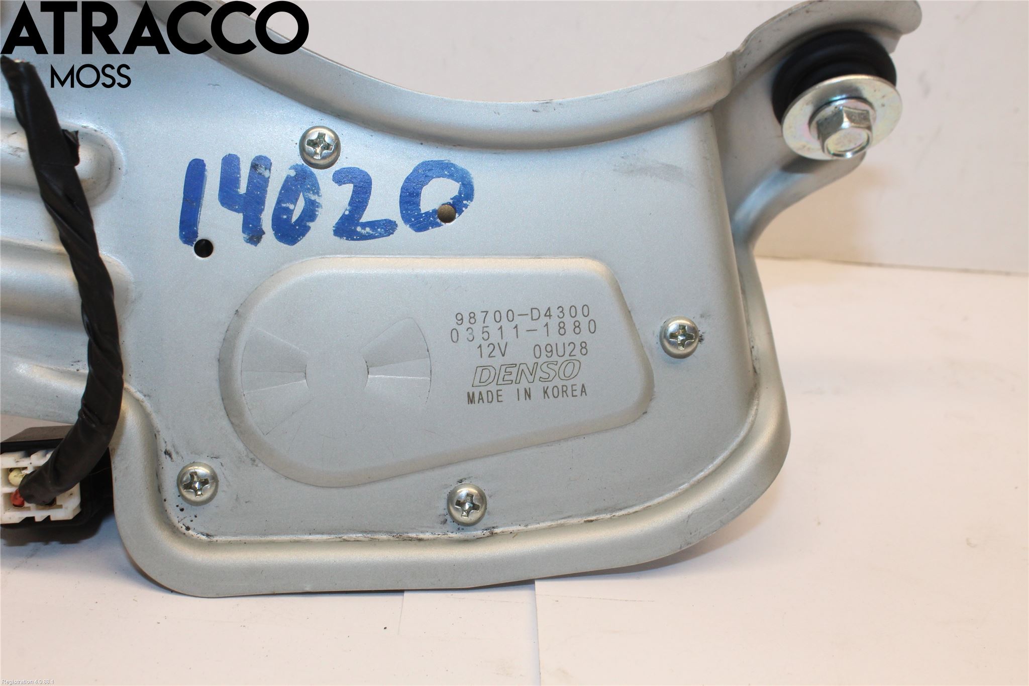 Kia OPTIMA 16-20 Viskermotor Bakluke