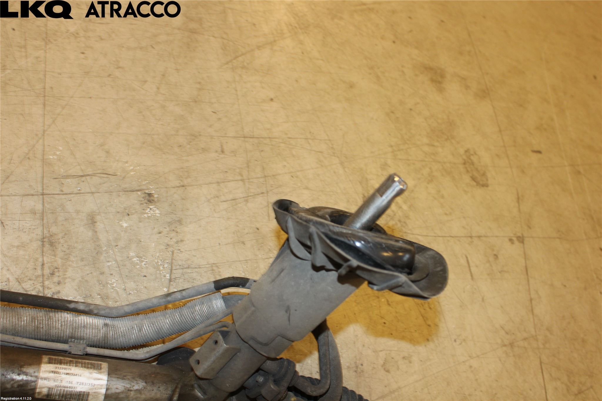 Volvo V60 11-13 Servo Snekke - Tannstang