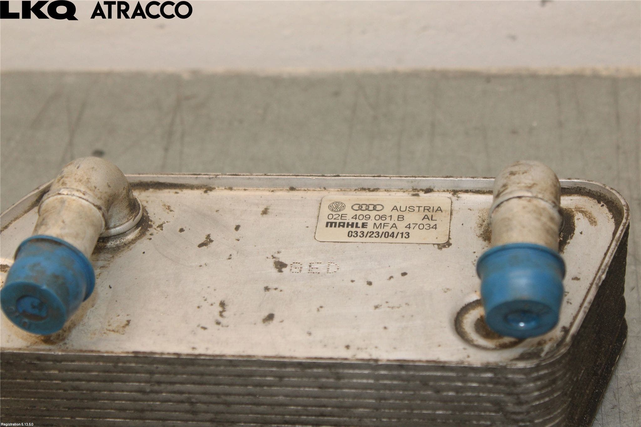 Volkswagen VW PASSAT 11-14 Radiator Oljekjøler Automatgea