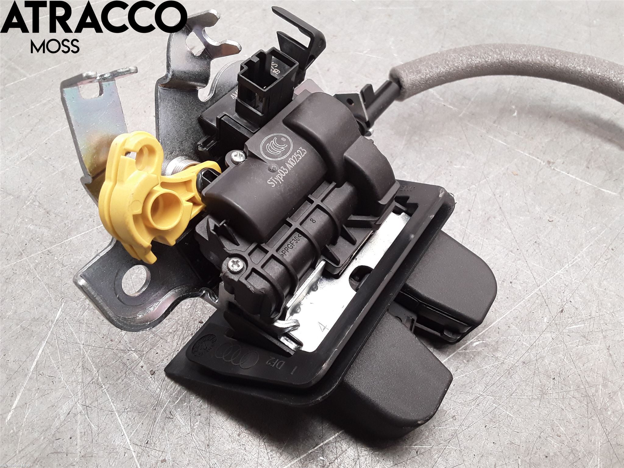 Audi E-TRON, S GE 19- Bakluke-Lokk Låsekasse