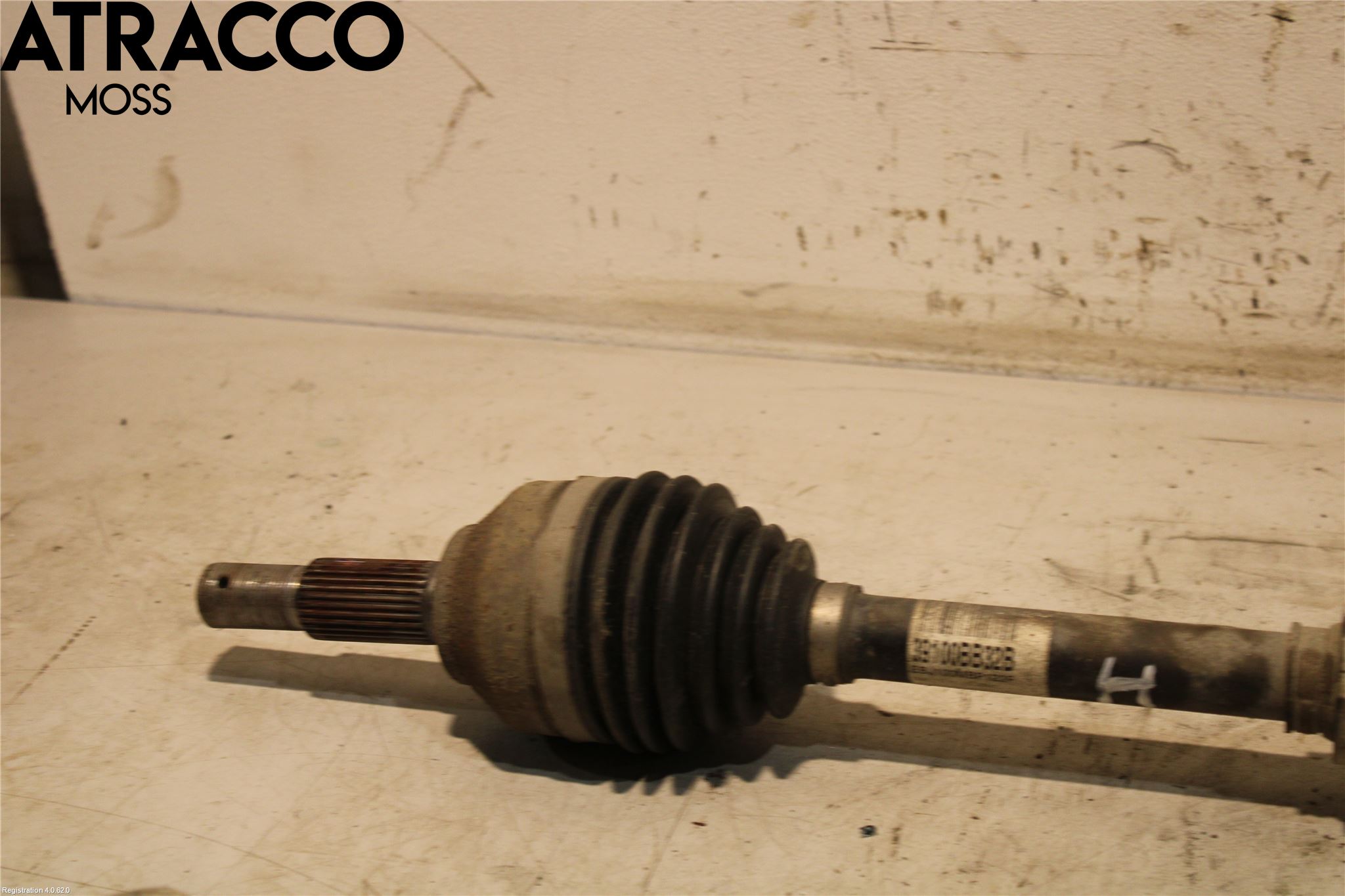 Nissan QASHQAI 10-14 Drivaksel Foran Kompl Høyre