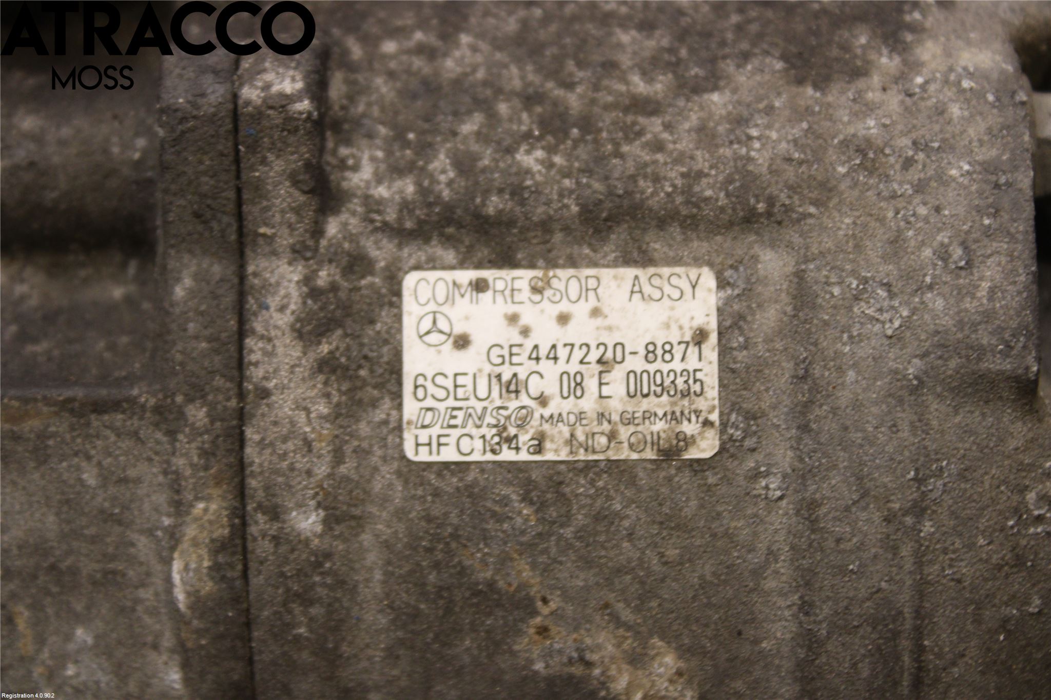 Mercedes-Benz MB A-KLASS (W168) 98-04 Varme Ac Kompressor