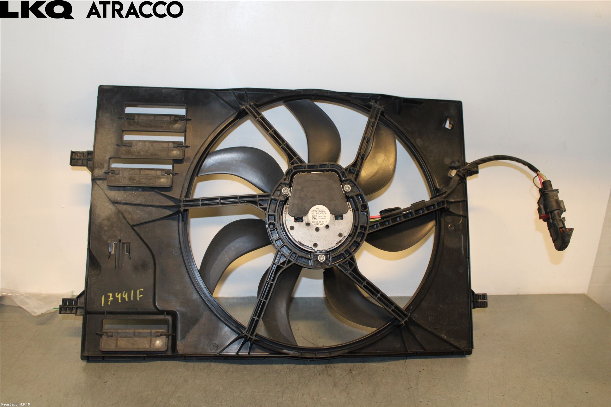 Volkswagen VW GOLF / E-GOLF VII 13-20 Kjølevifte Elektrisk