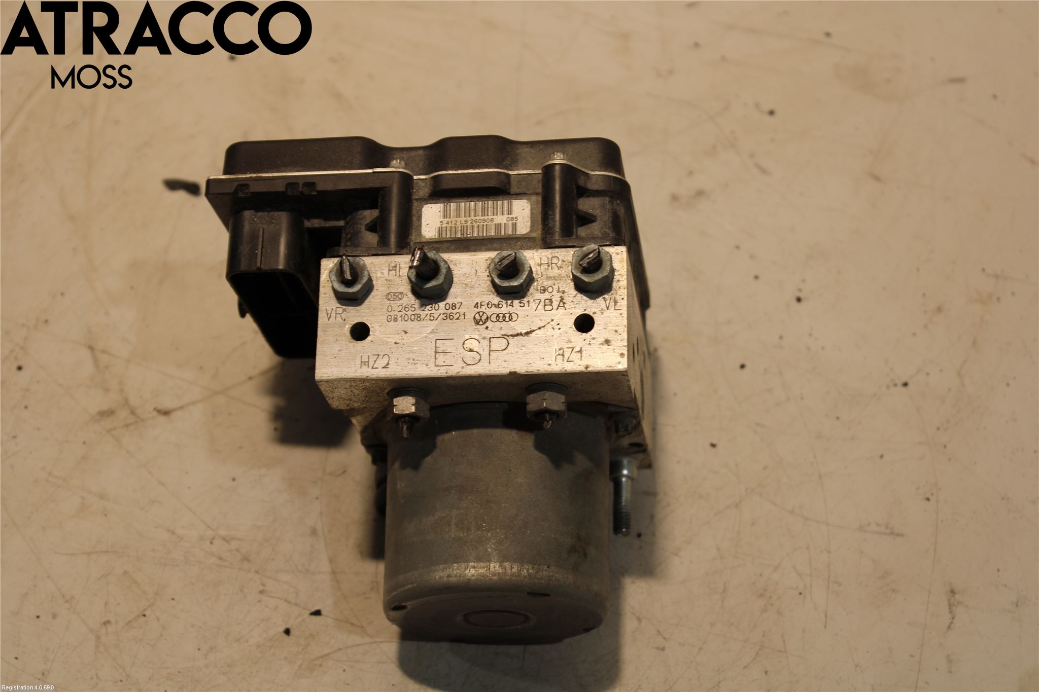 Audi A6/S6     05-11 Abs Hydraulikkaggregat