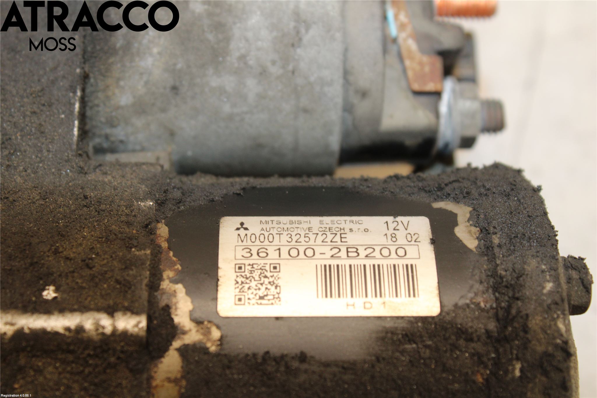 Toyota YARIS XP130 12-14 Startmotor