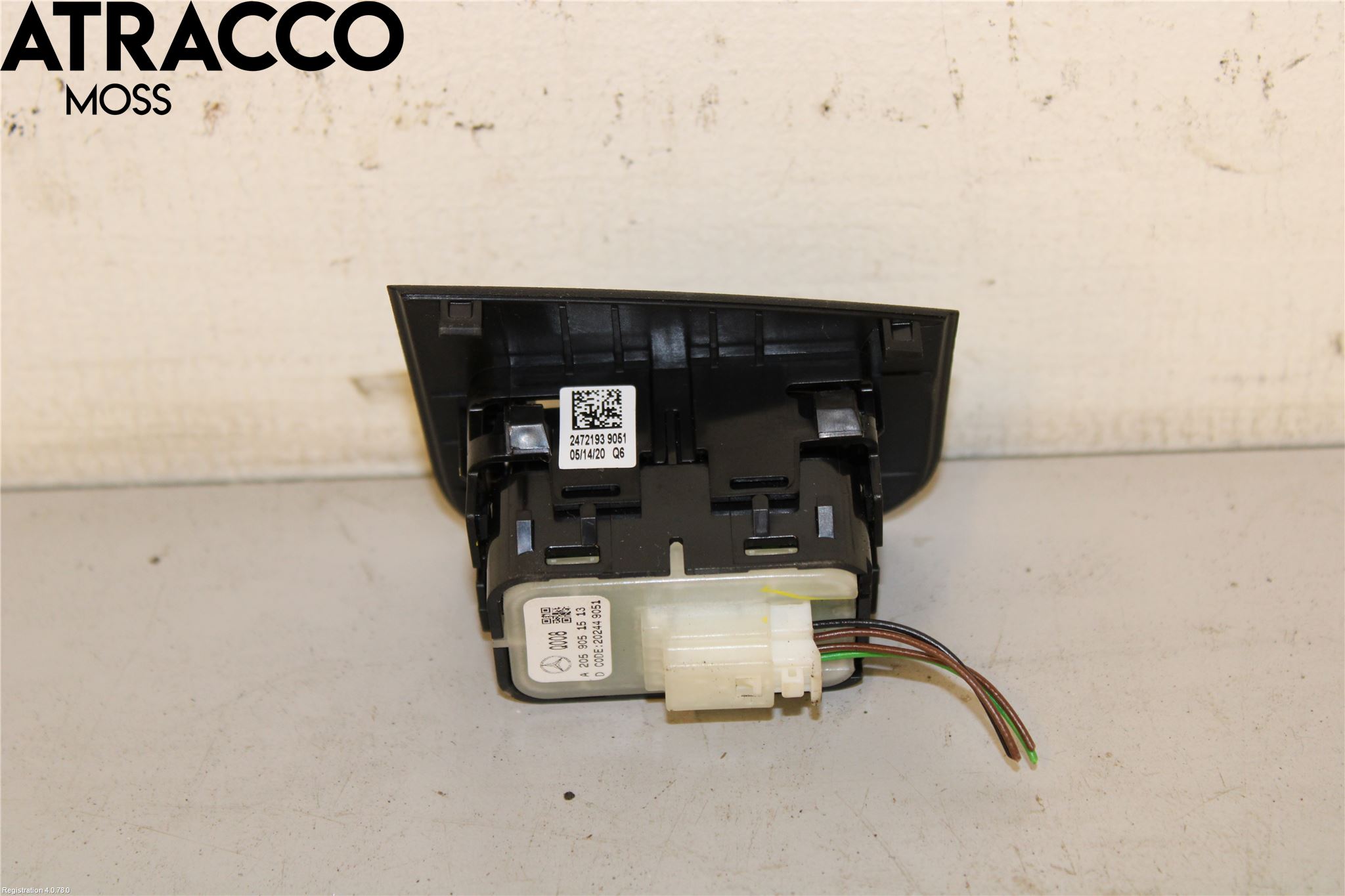 Mercedes-Benz MB EQC (N293) 20- Bryter Vindusheis