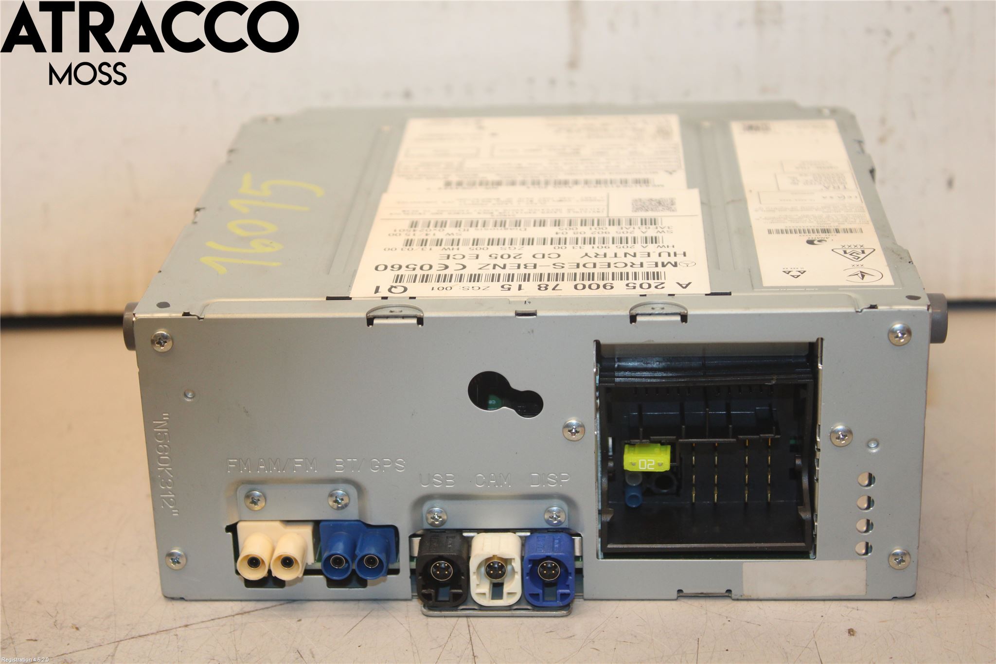 Mercedes-Benz MB C-KLASS (W205) 14-21 Stereo Radio Med Cd