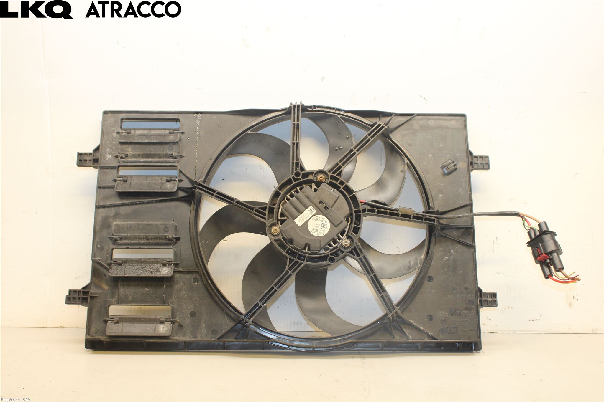 Volkswagen VW GOLF / E-GOLF VII 13-20 Kjølevifte Elektrisk