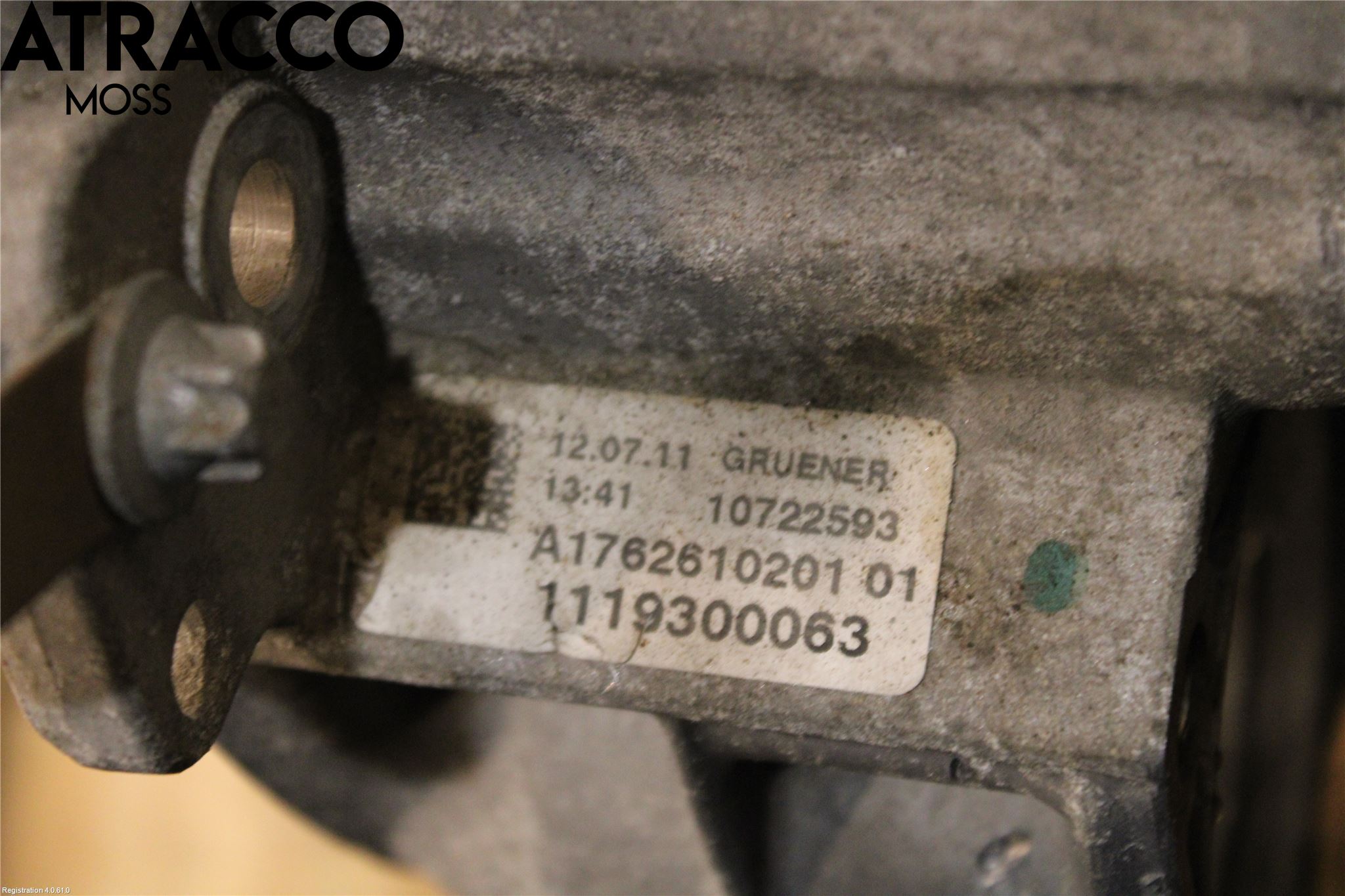 Mercedes-Benz MB B-KLASS (W246/W242) 12-19 Gearkasse 6 Trinn