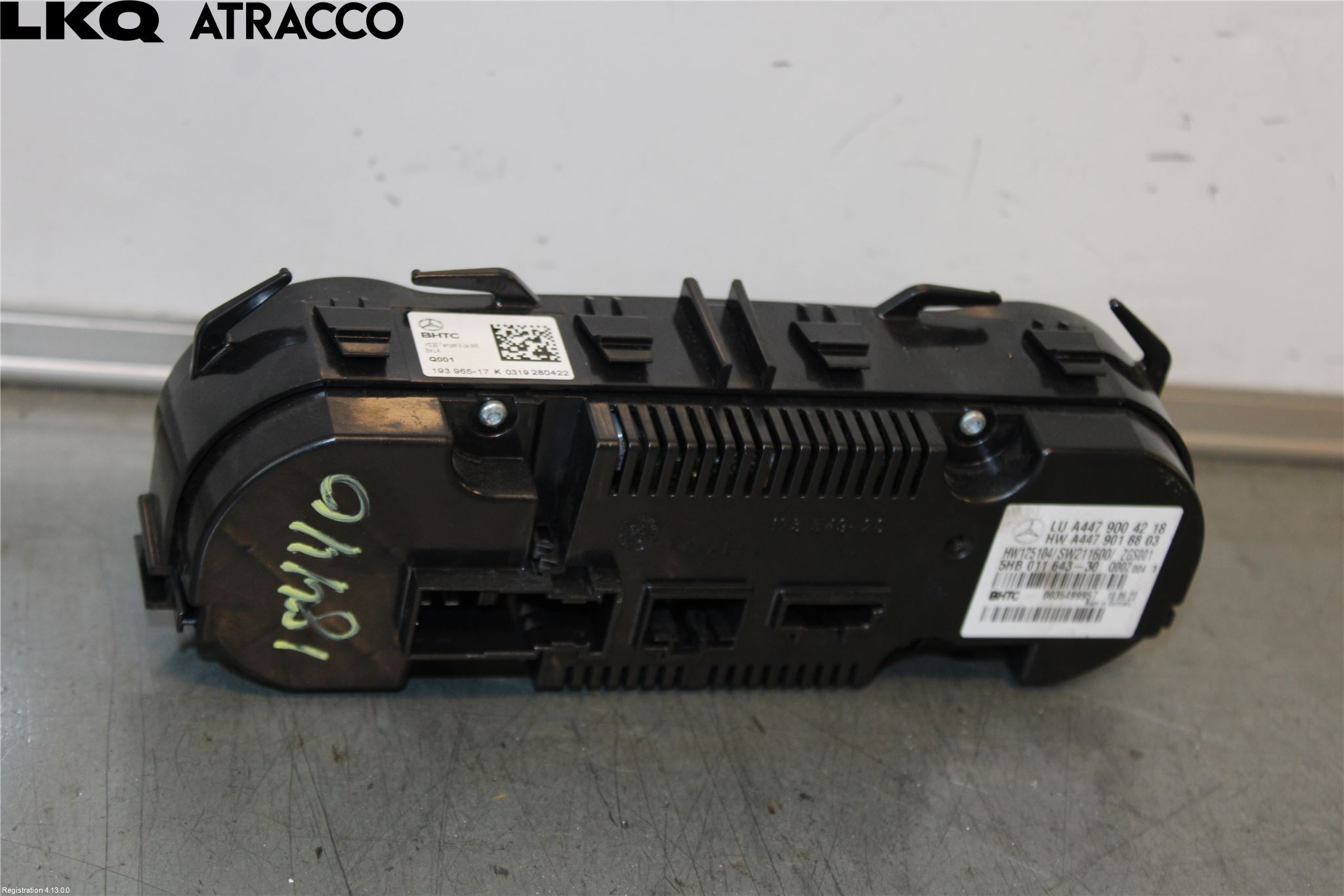 Mercedes-Benz MB VITO/V-KLASS (W640,W447,W448) 14- Varme Ac Betjening-Display