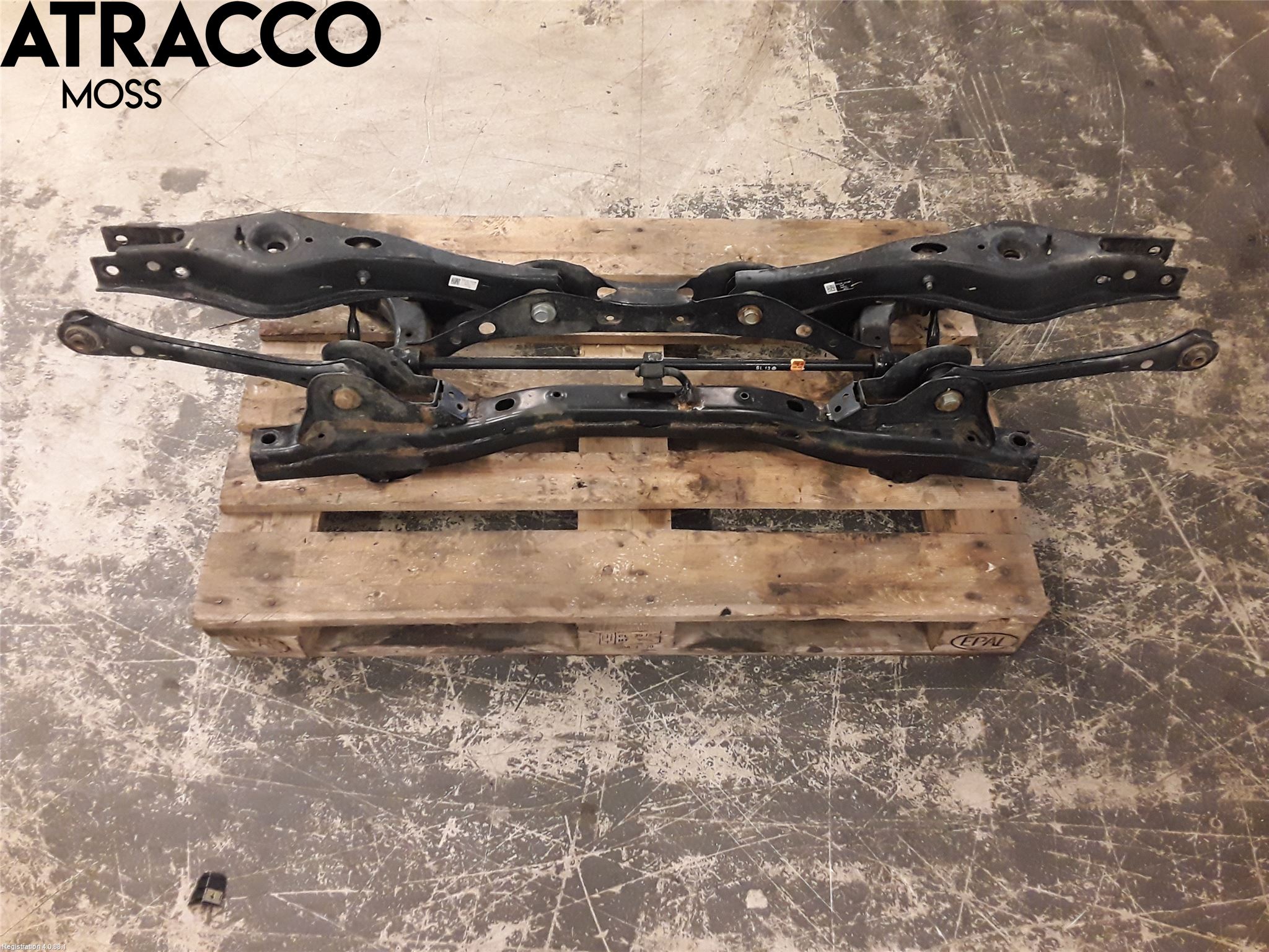 Kia NIRO (DE) 17-22 Bakaksel Feste Travers-Ramme