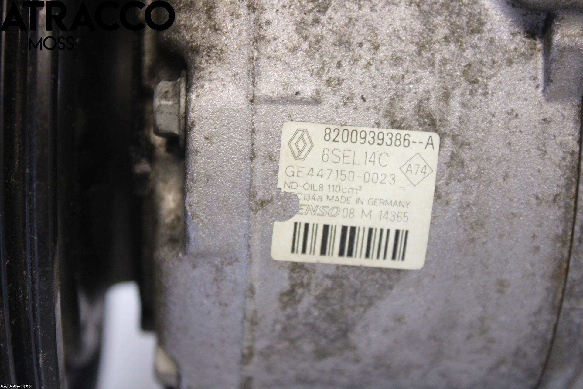 Renault SCÉNIC III / GRAND SCÉNIC 09-16 Varme Ac Kompressor